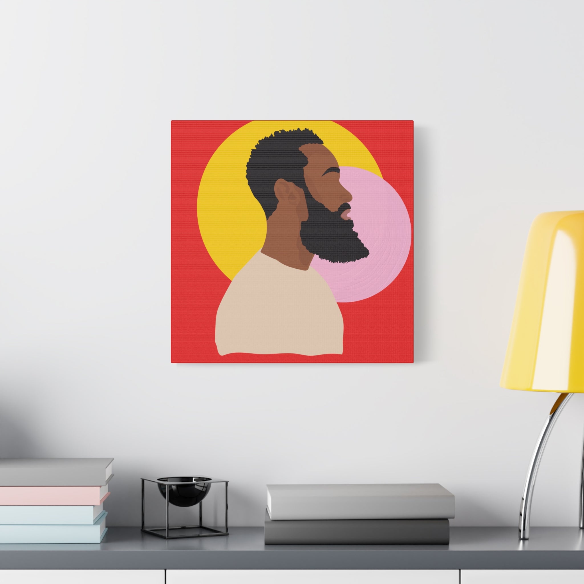 Bearded Man - Canvas Art