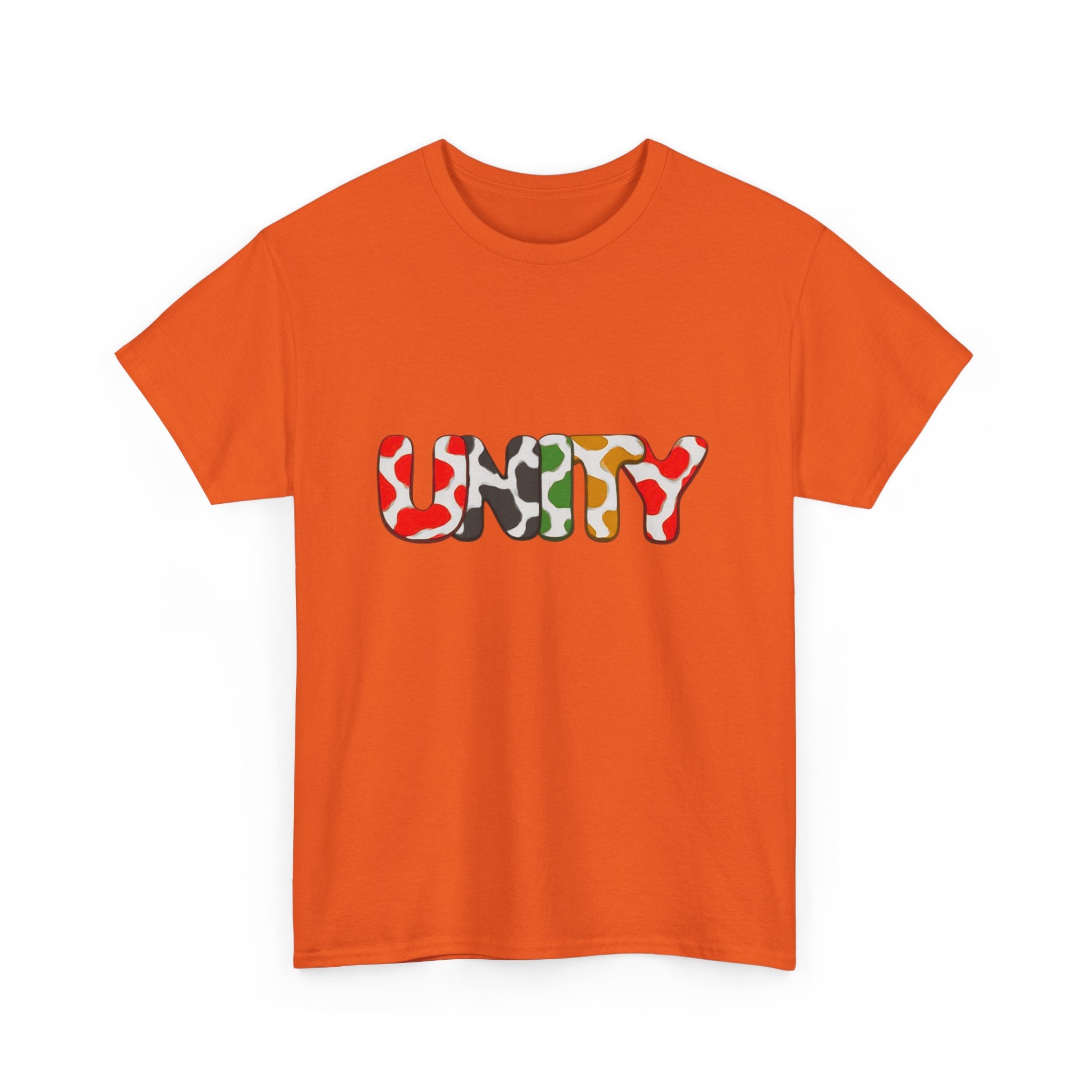 Unity  Colorful Camouflage –Empowerment Tee Shirt