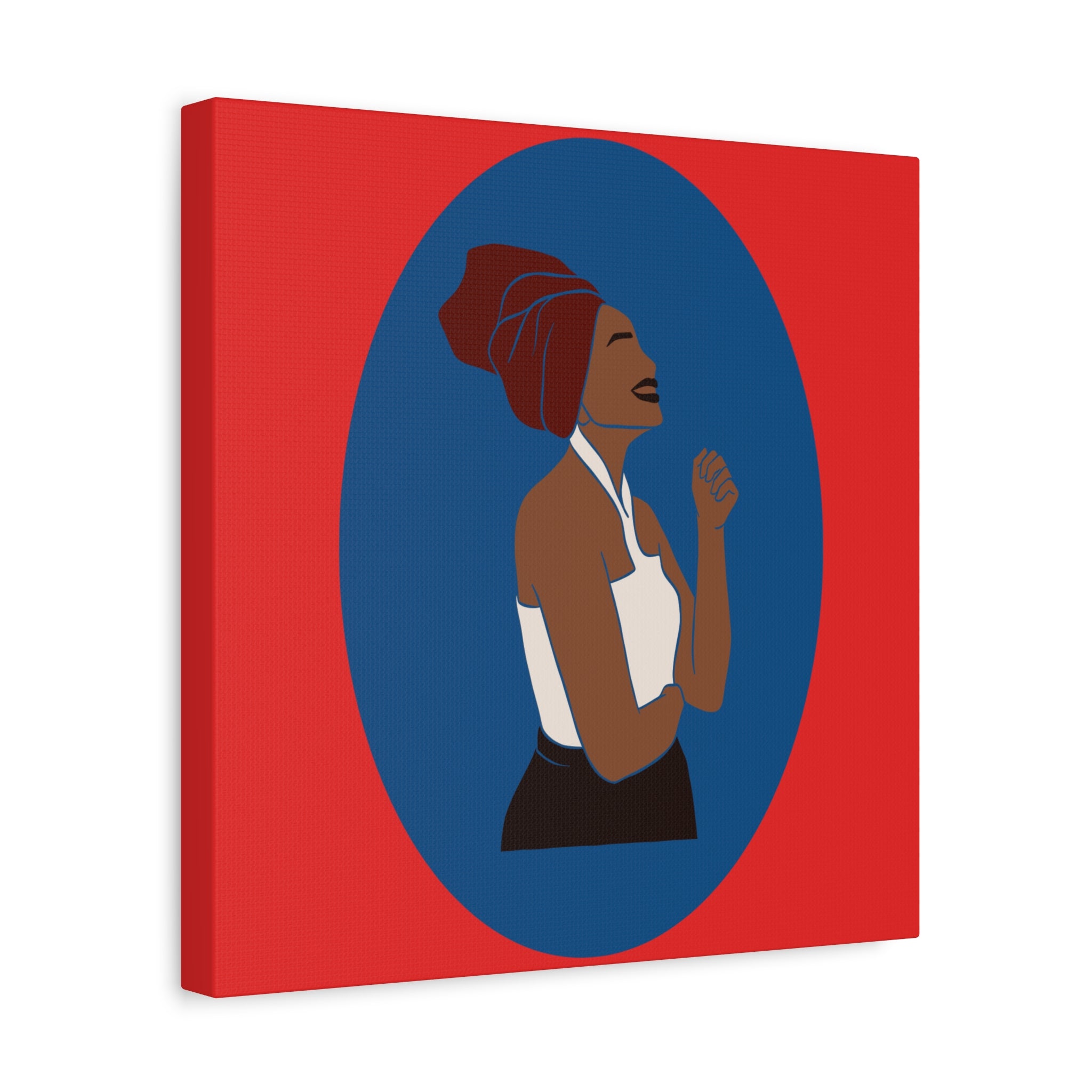 Joyful Woman — Canvas Art