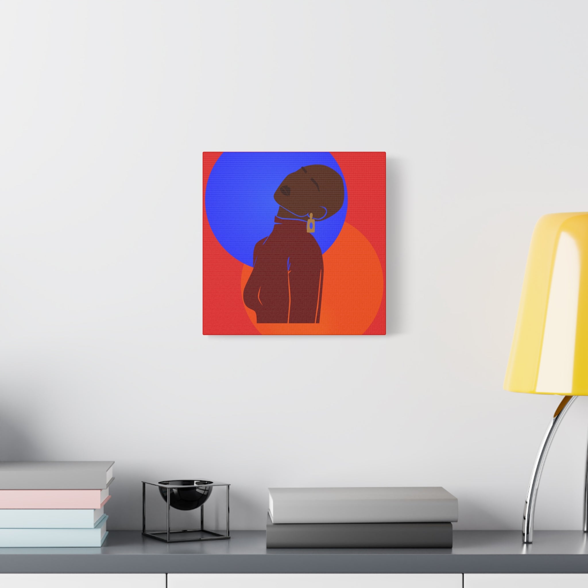Bold Abstract Woman — Canvas Art