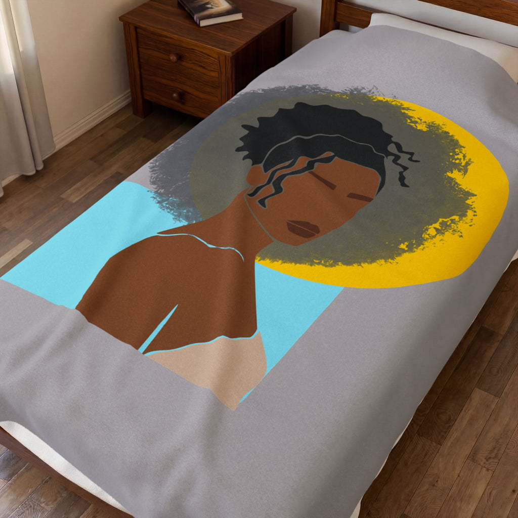 Afrocentric Woman - Blanket