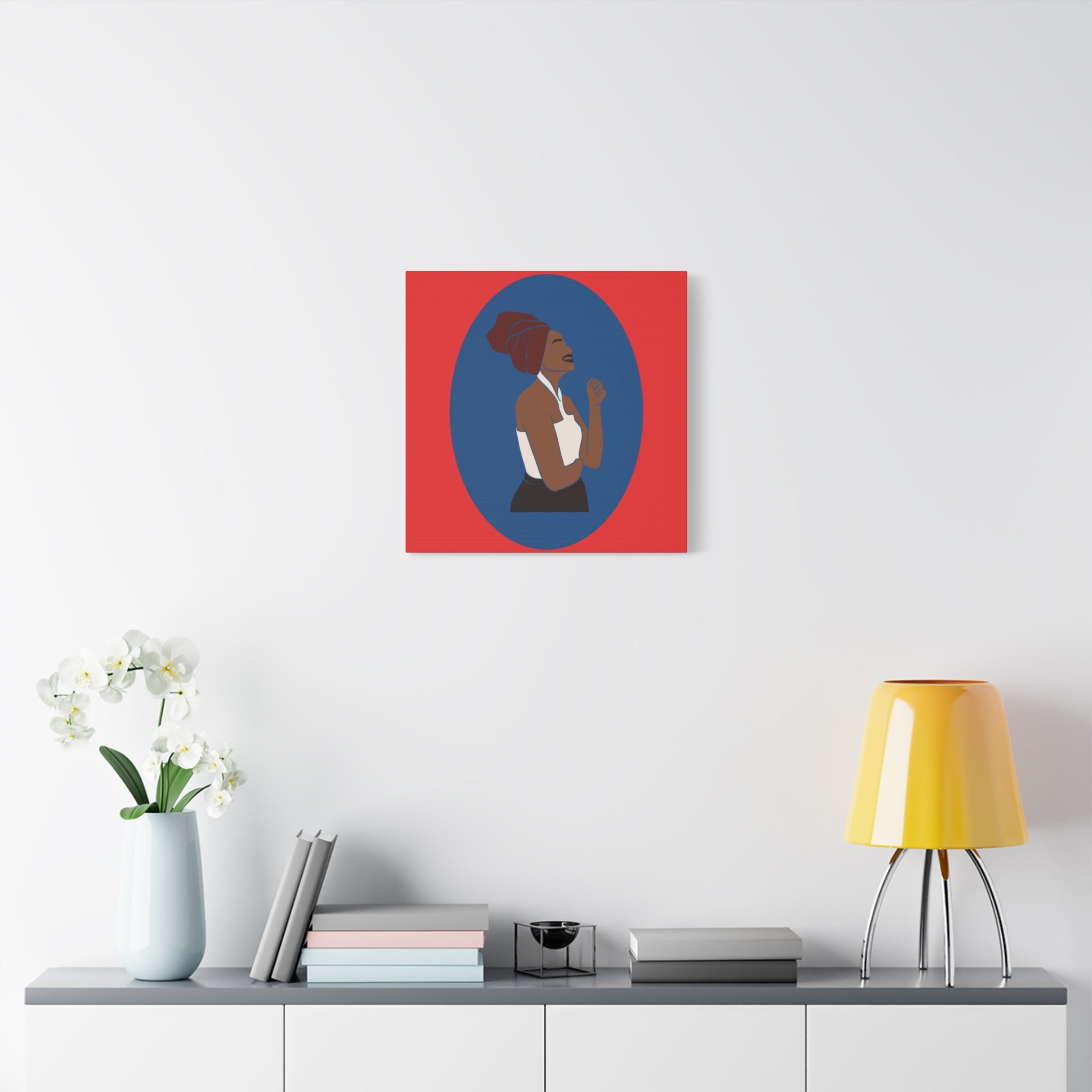 Joyful Woman — Canvas Art