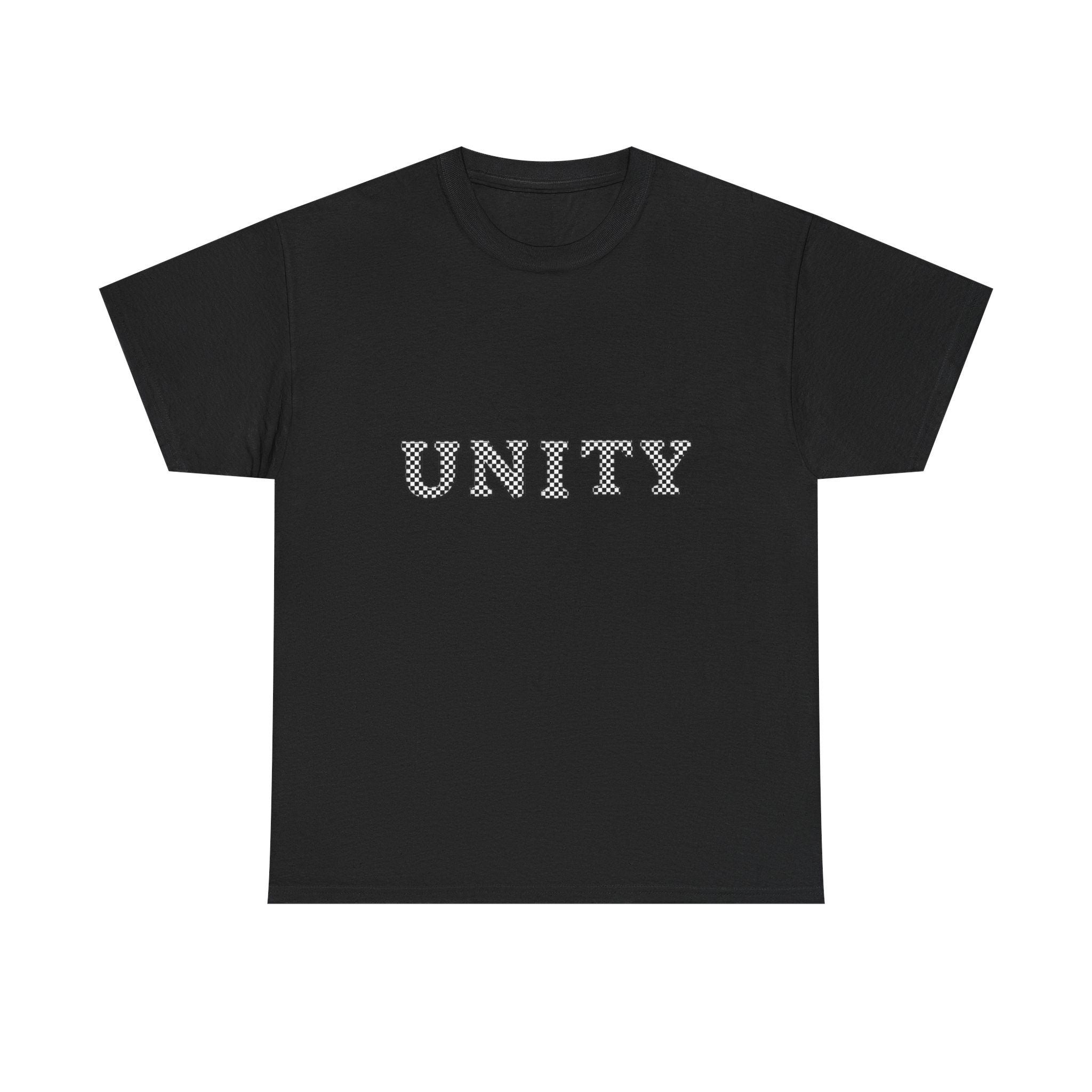 Black and White Unity — Empowerment Tee Shirt