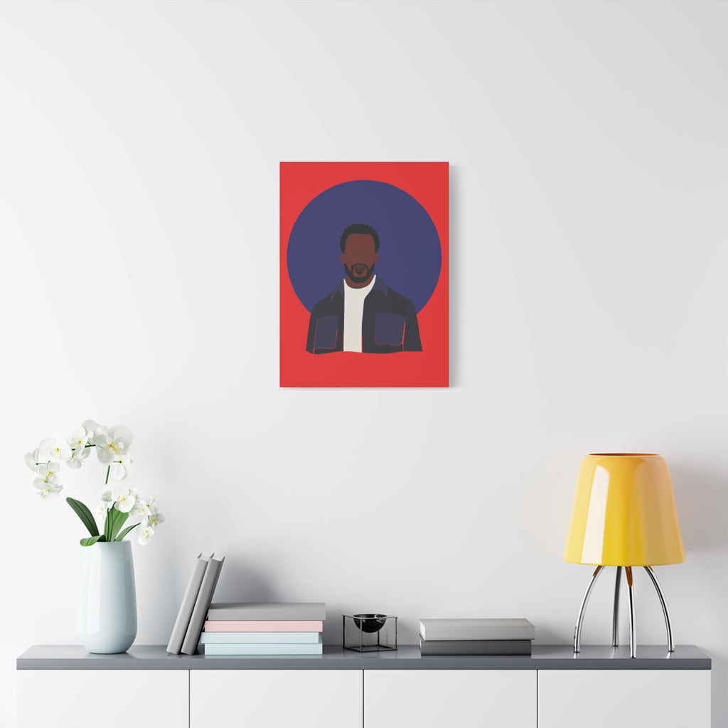Minimalist Male Abstract — Canvas Art