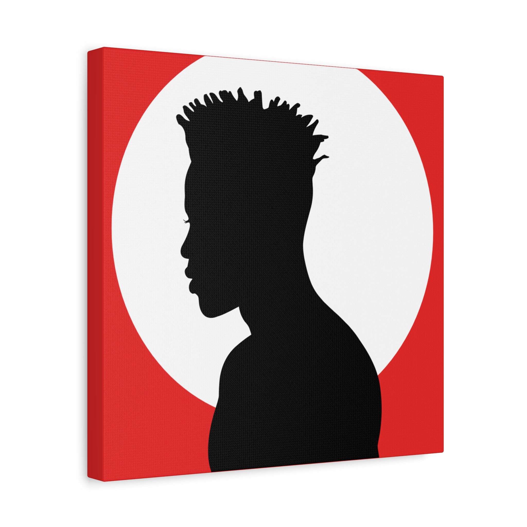 Male Silhouette — Canvas Art