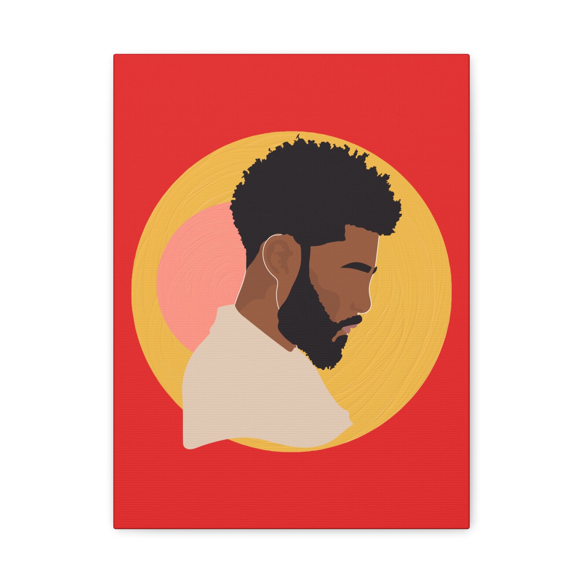 Afrocentric Male — Canvas Art