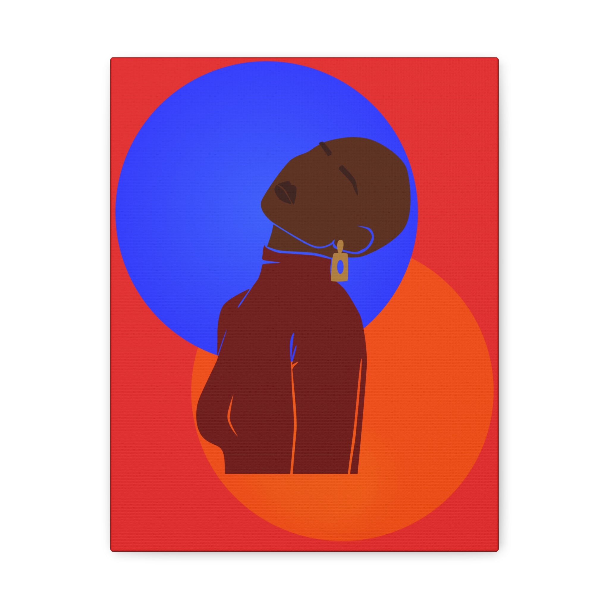 Bold Abstract Woman — Canvas Art