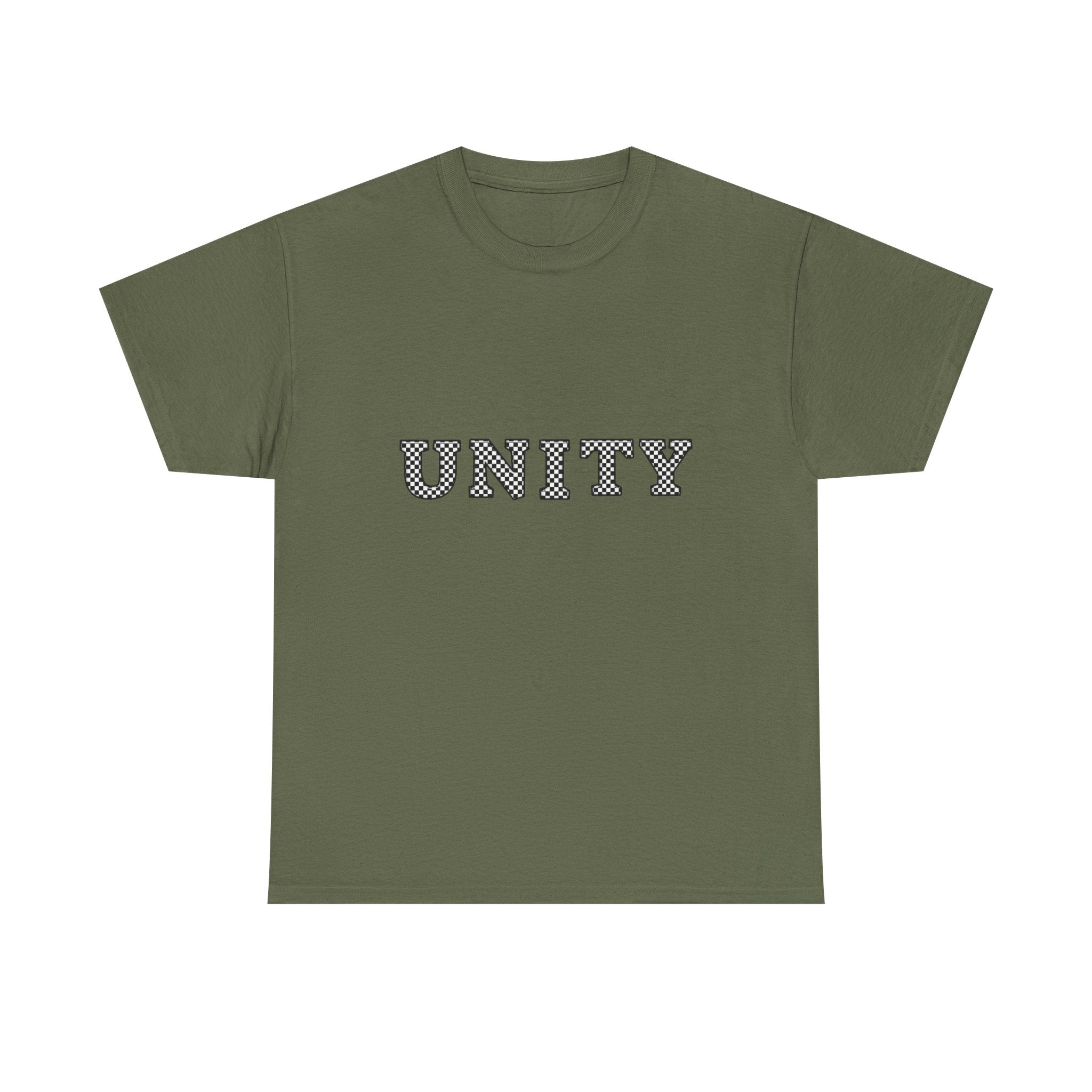 Black and White Unity — Empowerment Tee Shirt