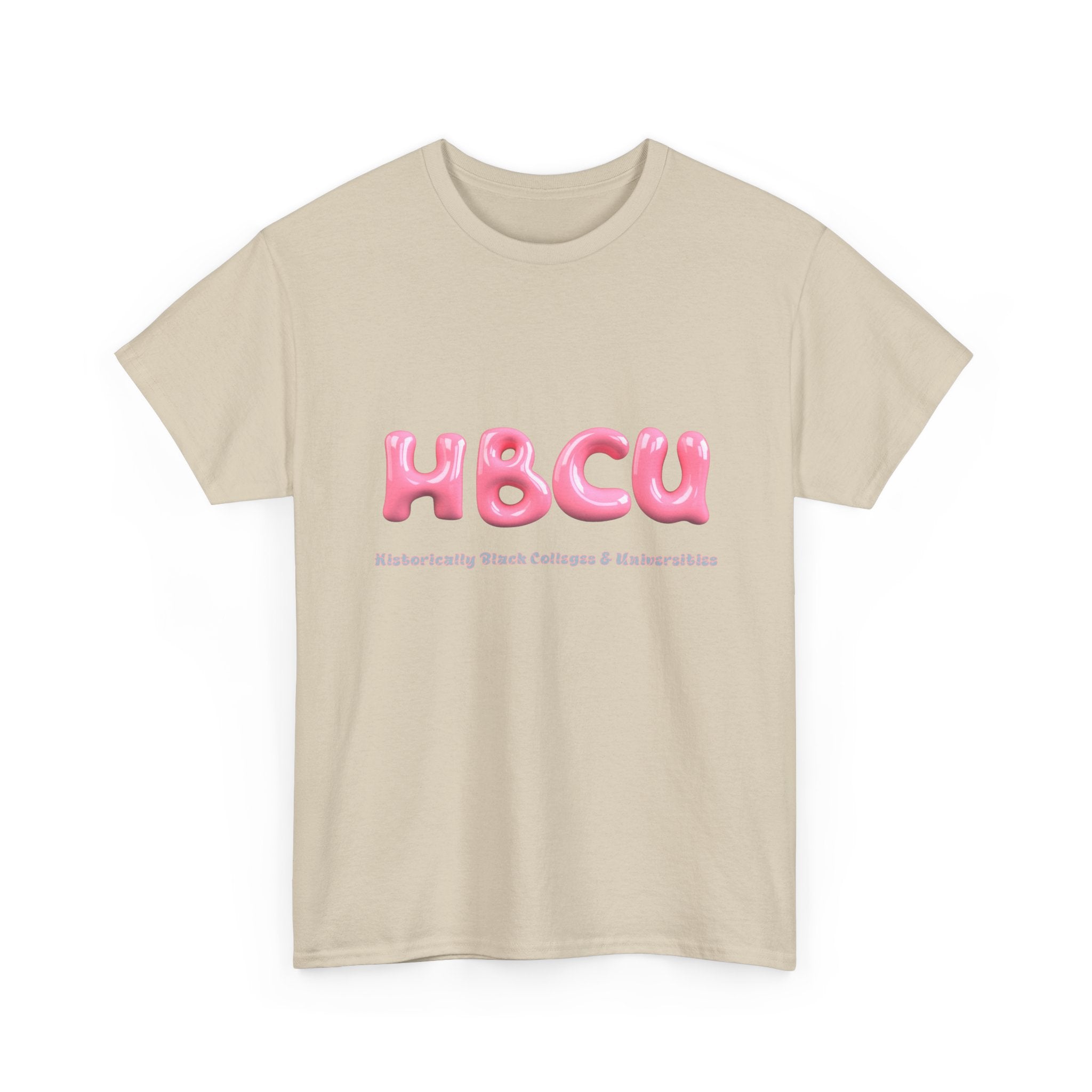 HBCU Pink Bubble Letter - Empowerment Tee Shirt