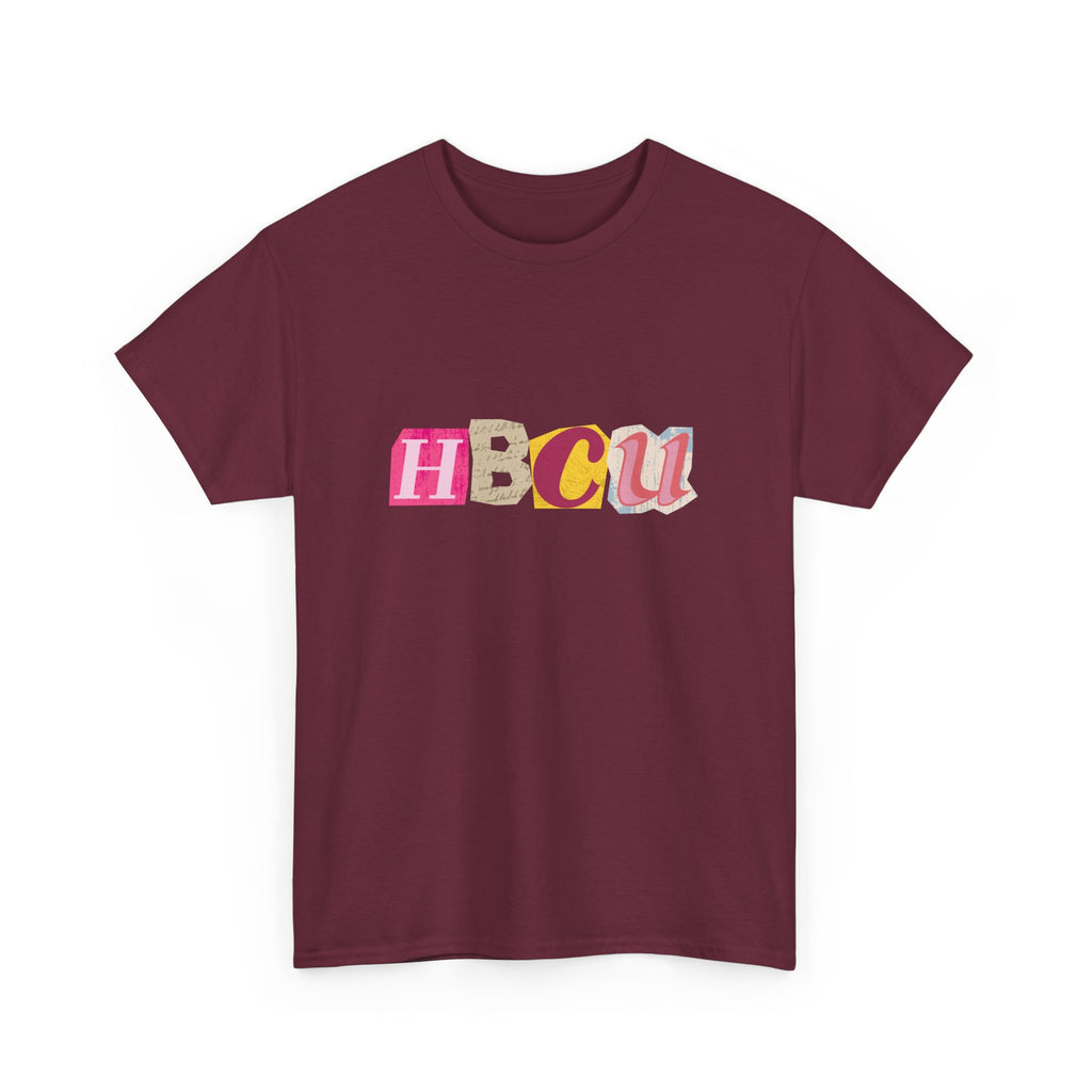 HBCU Retro Block Letter - Empowerment Tee Shirt