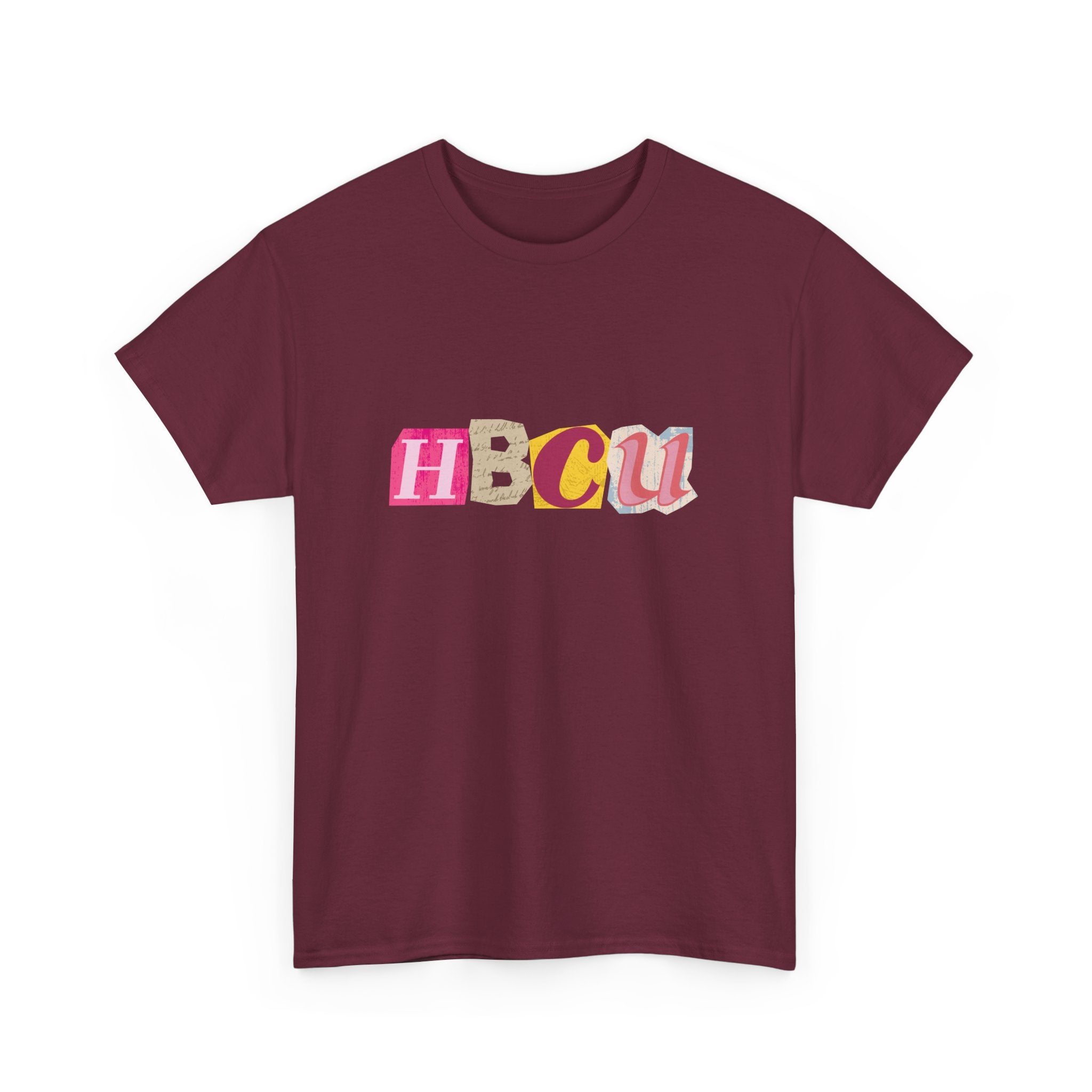 HBCU Retro Block Letter - Empowerment Tee Shirt