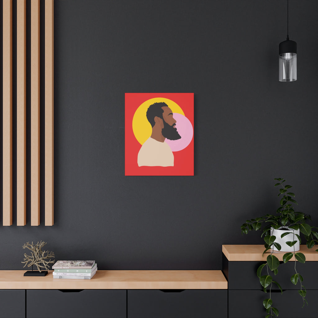 Bearded Man - Canvas Art