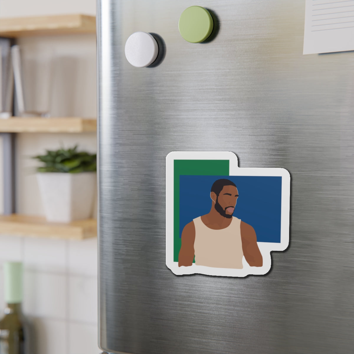 Modern Portrait — Magnet