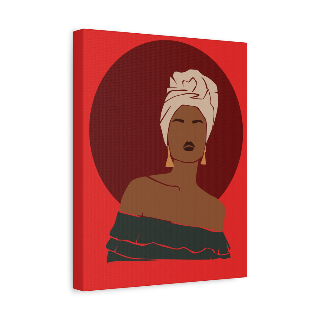Afrocentric Woman - Canvas Art