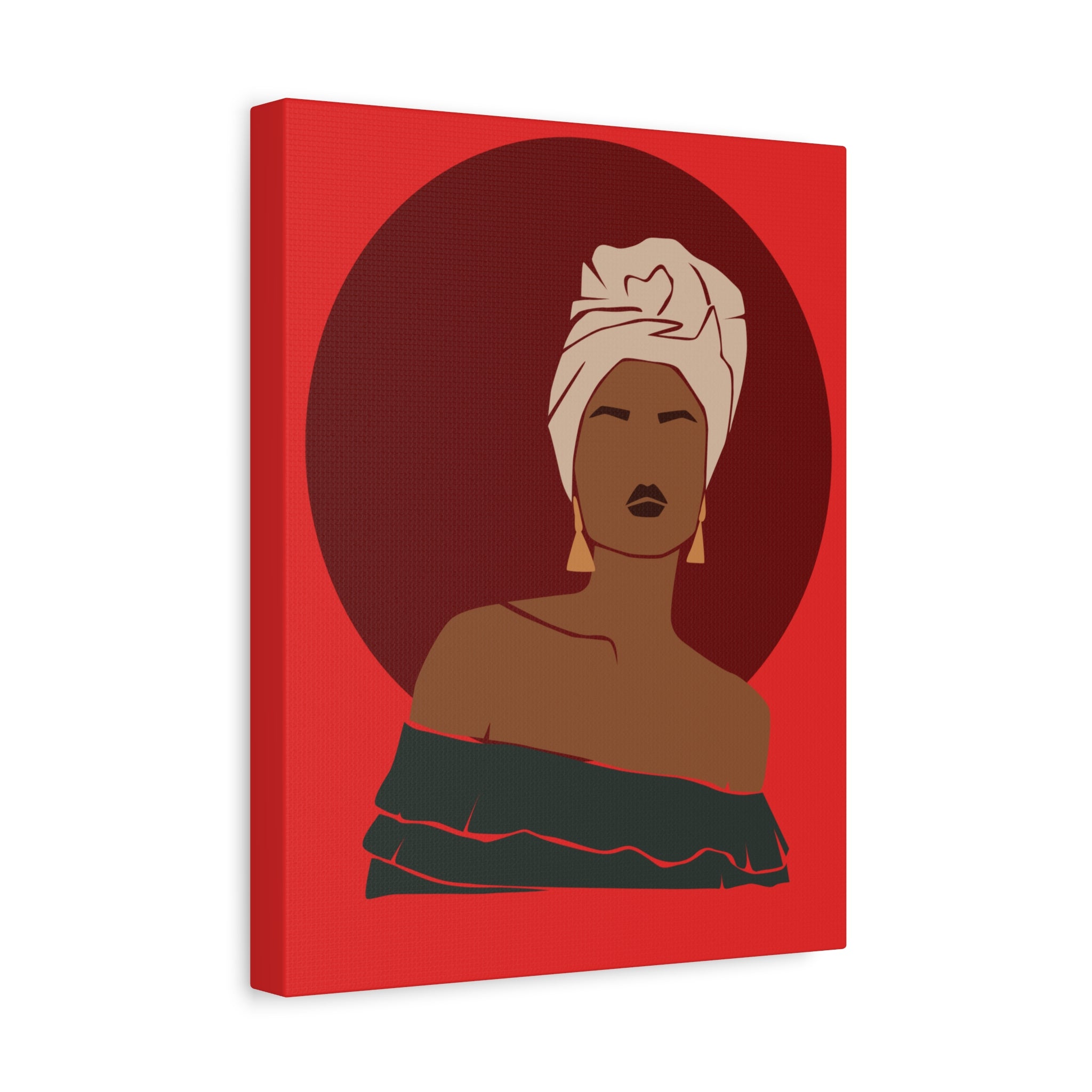 Afrocentric Woman - Canvas Art
