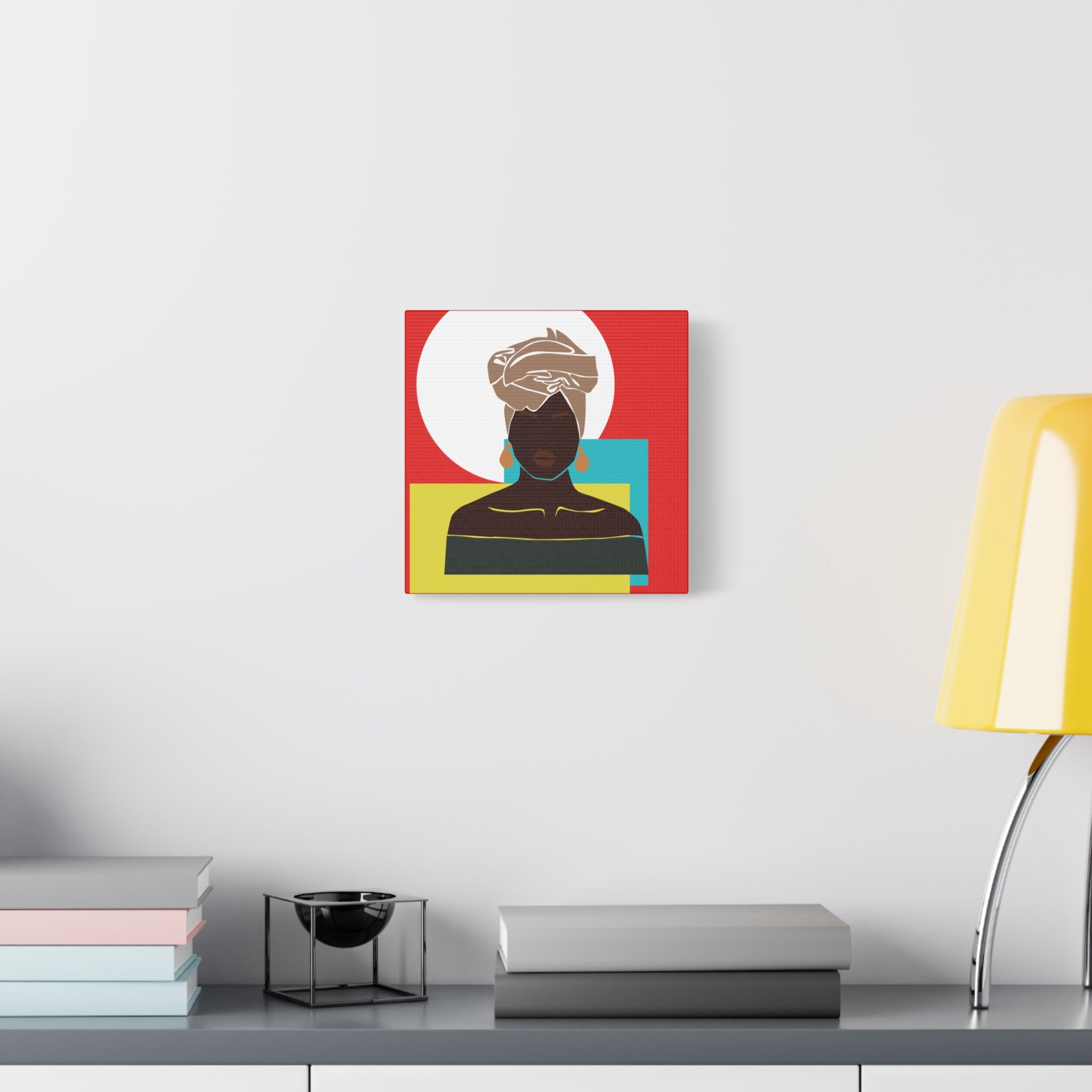 Headwrap Woman — Canvas Art