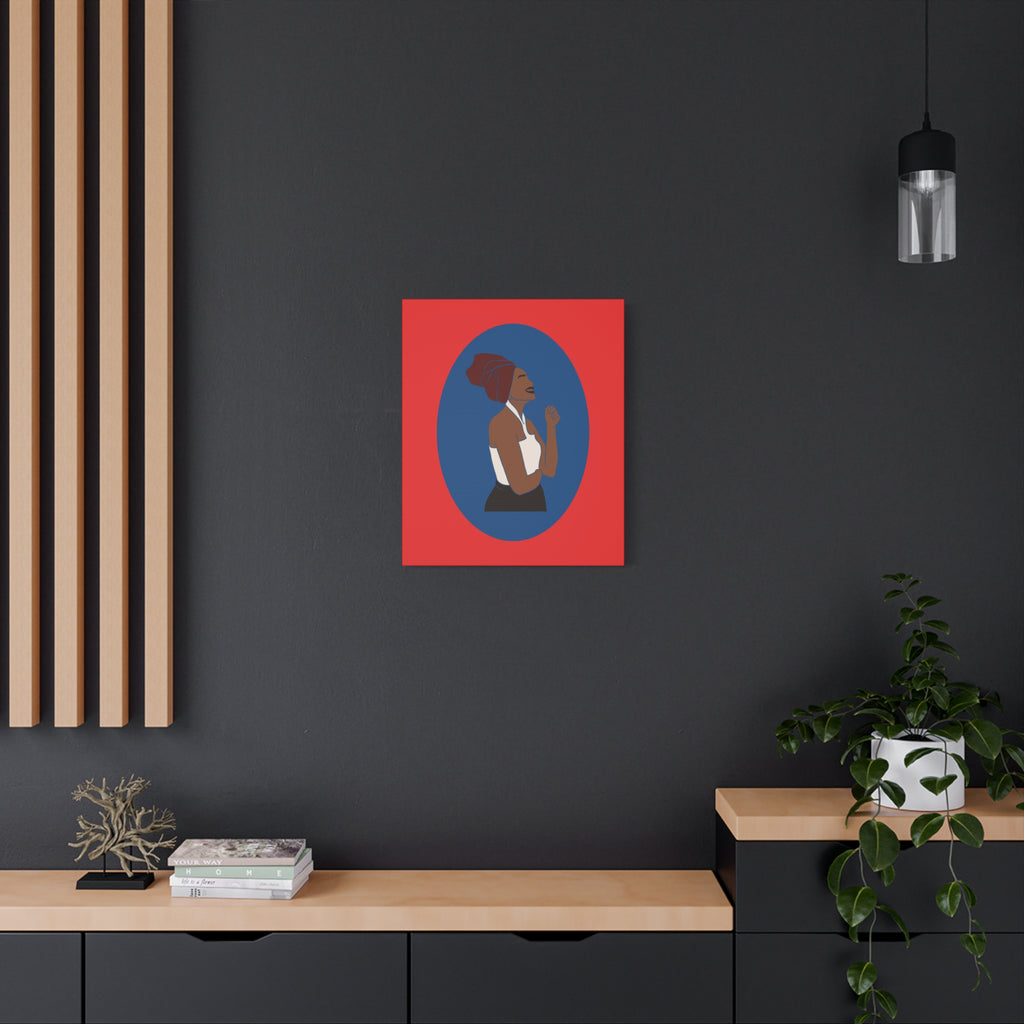 Joyful Woman — Canvas Art