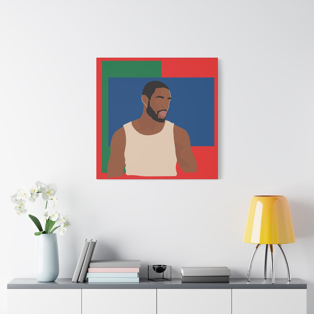 Modern Minimalist Bold Color Block -  Canvas Art