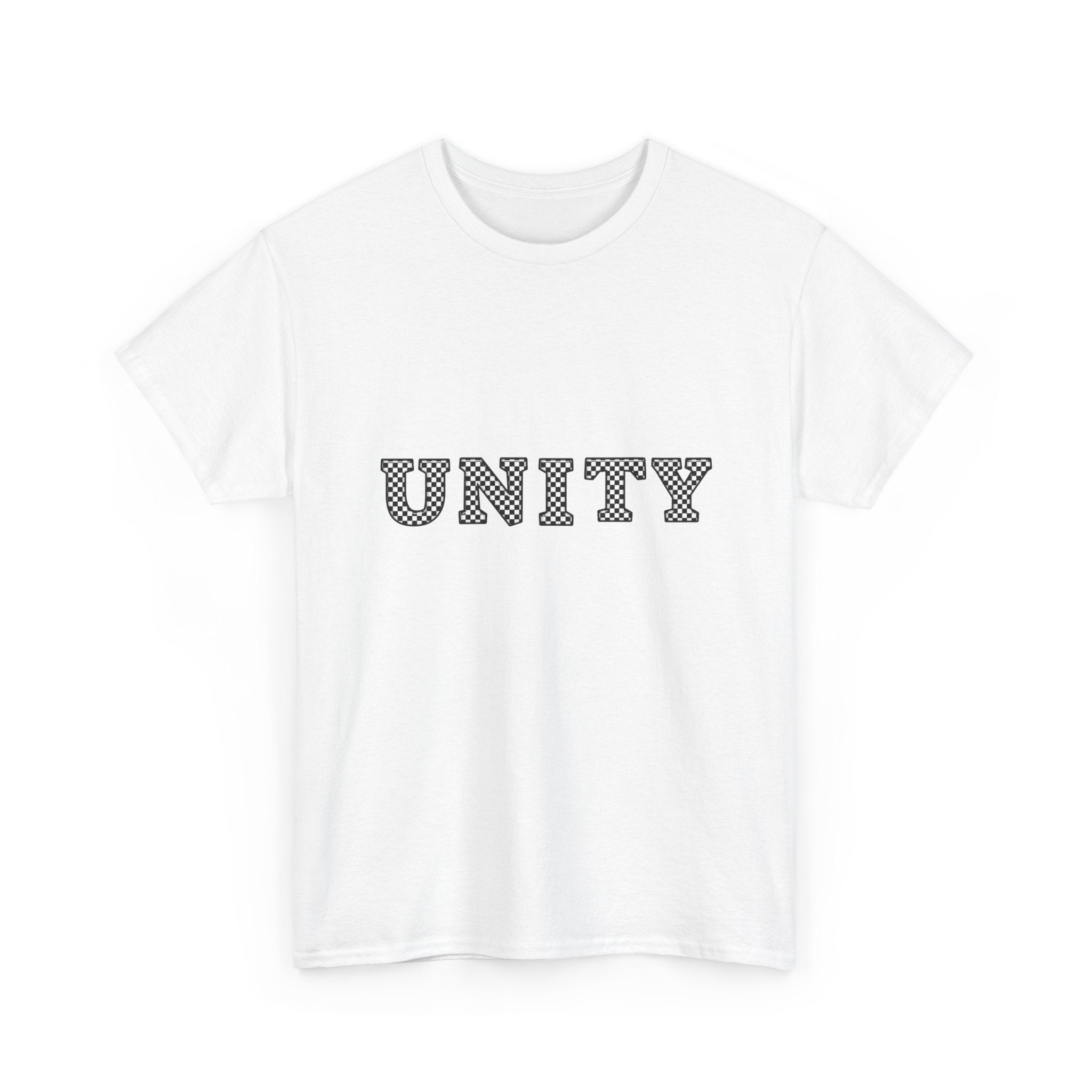 Black and White Unity — Empowerment Tee Shirt