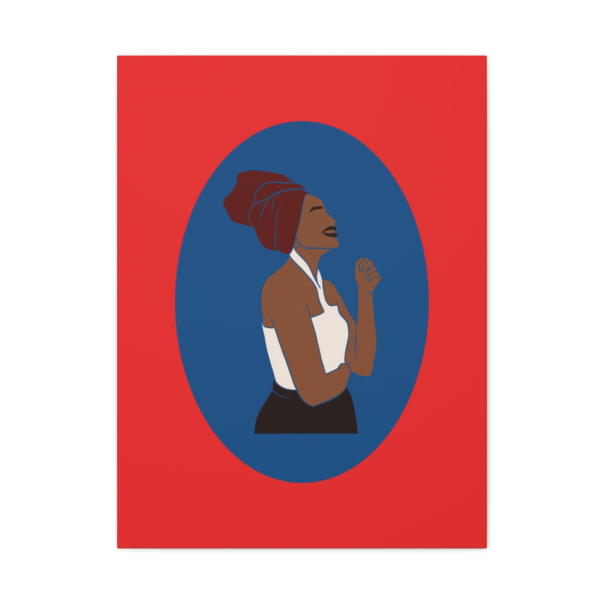 Joyful Woman — Canvas Art