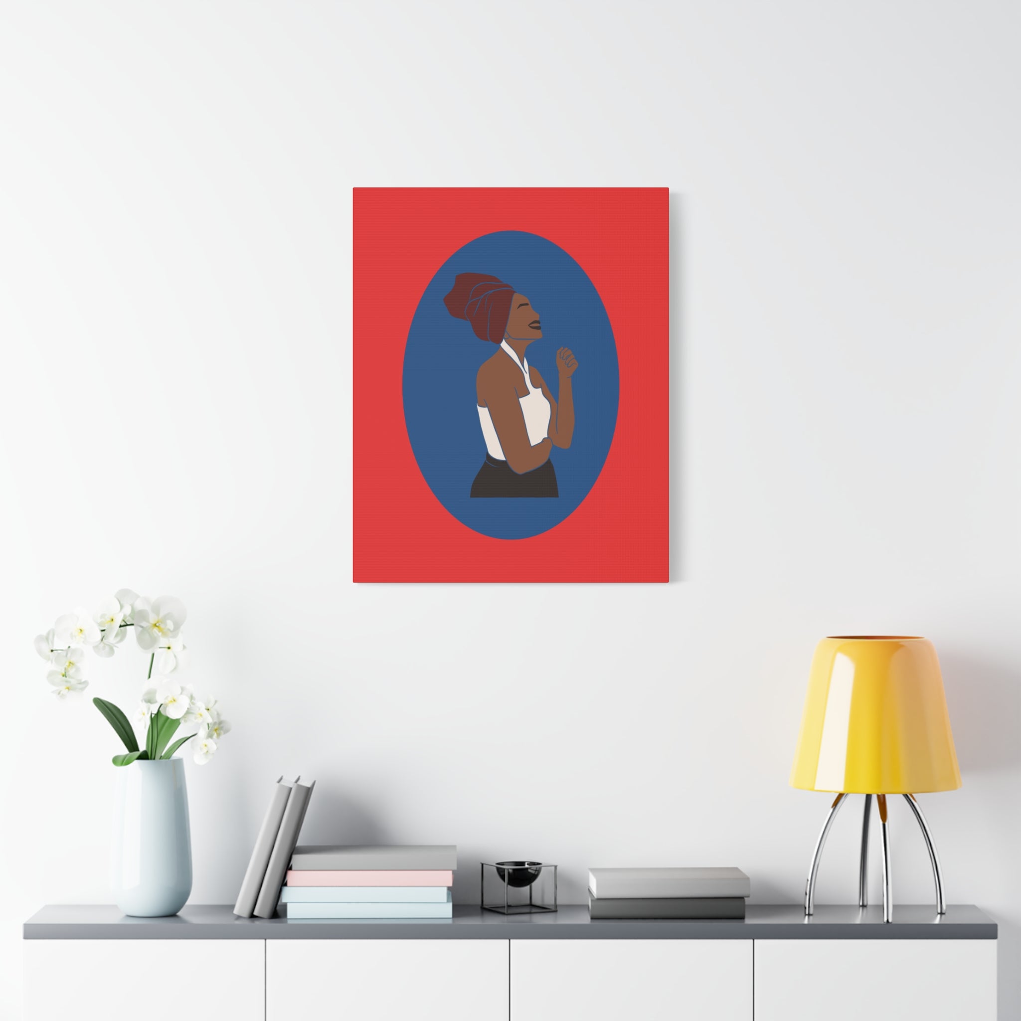 Joyful Woman — Canvas Art