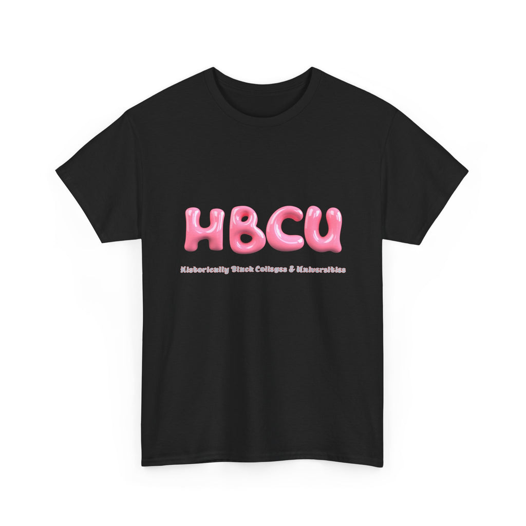 HBCU Pink Bubble Letter - Empowerment Tee Shirt