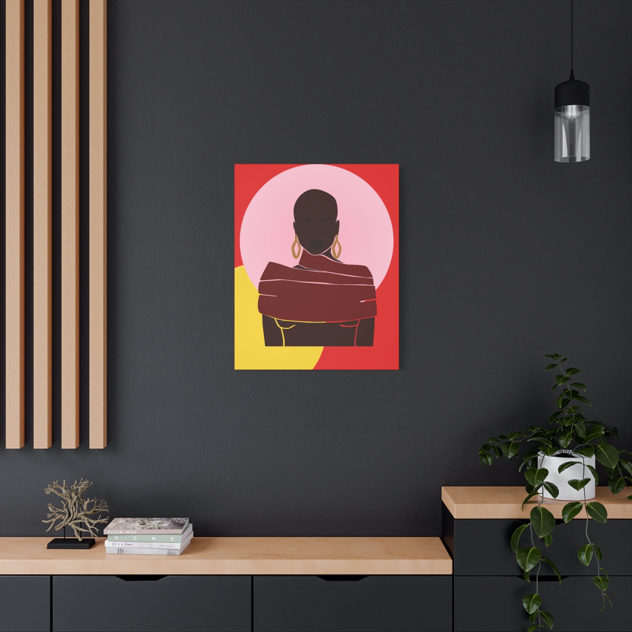 Bold Afrocentric - Canvas Art