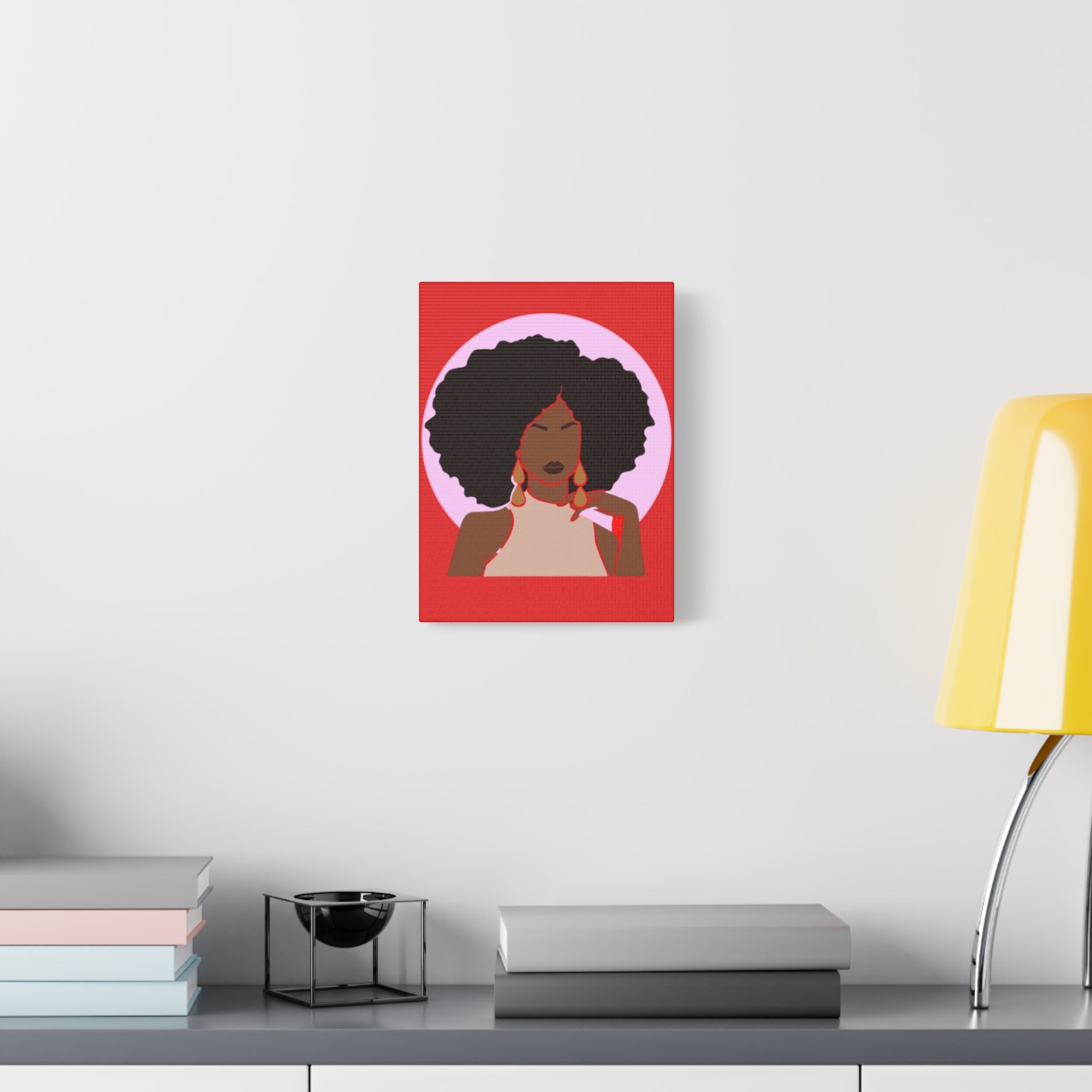Afro Woman — Art Canvas