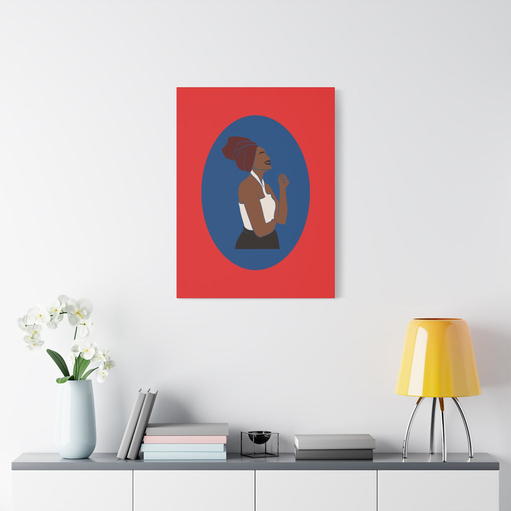 Joyful Woman — Canvas Art