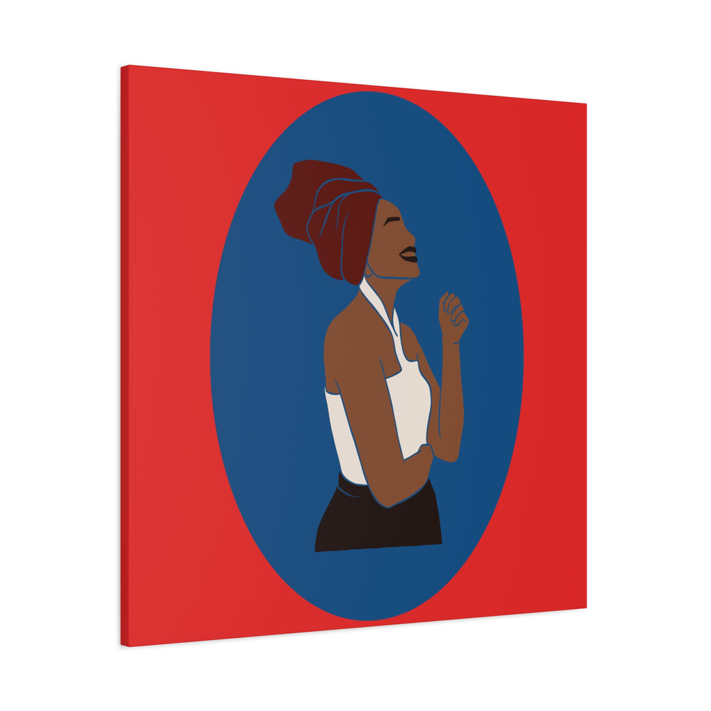 Joyful Woman — Canvas Art
