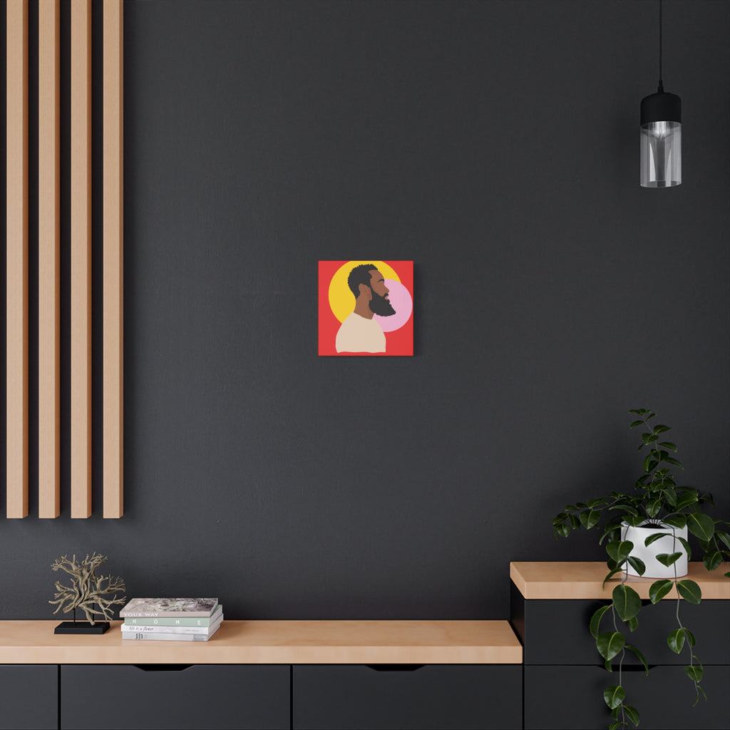 Bearded Man - Canvas Art