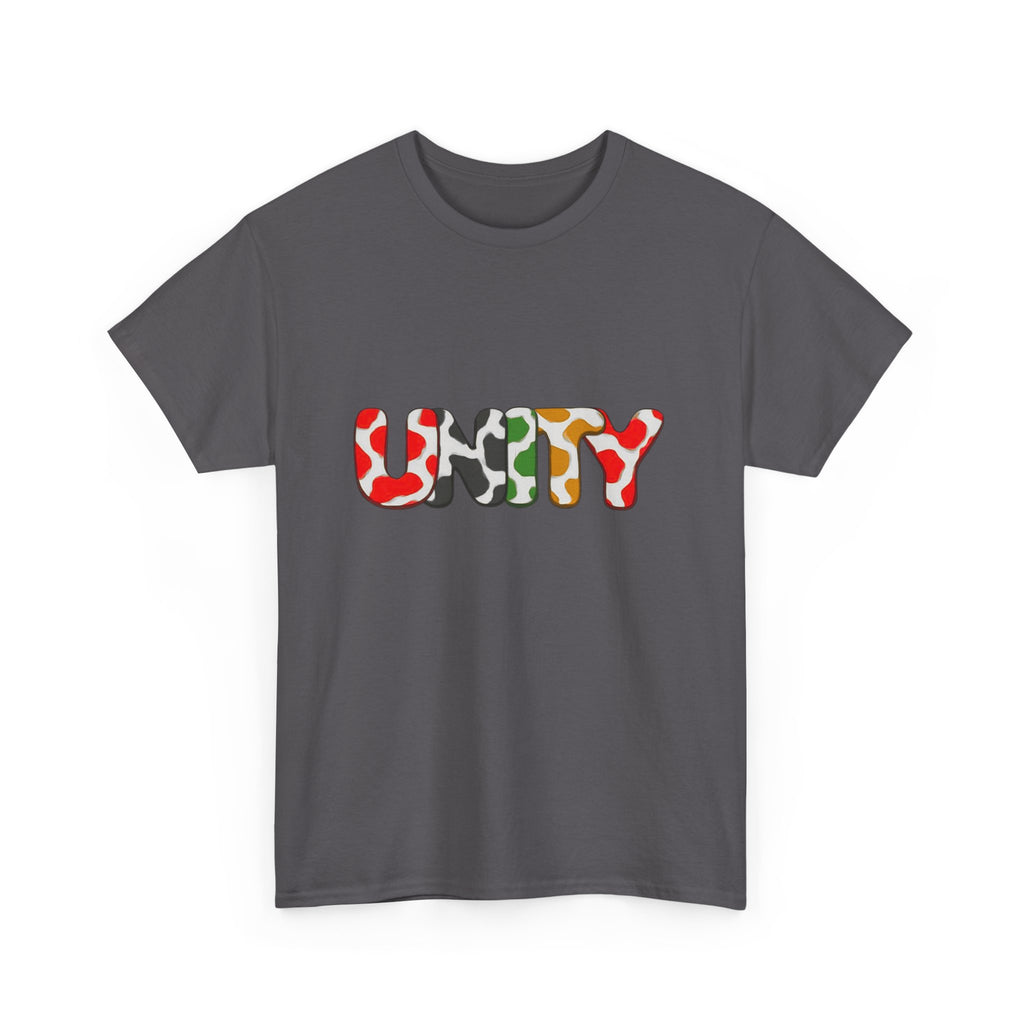 Unity  Colorful Camouflage –Empowerment Tee Shirt