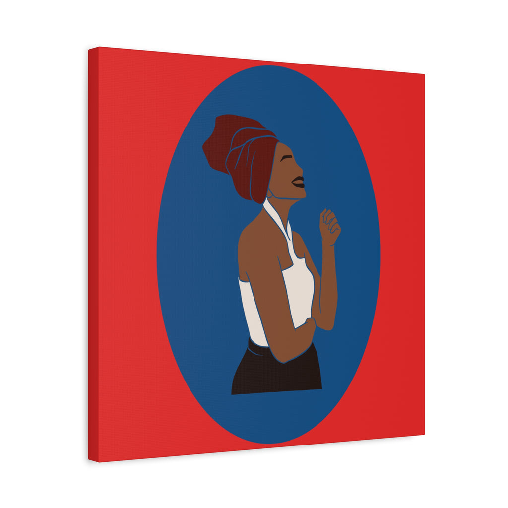 Joyful Woman — Canvas Art