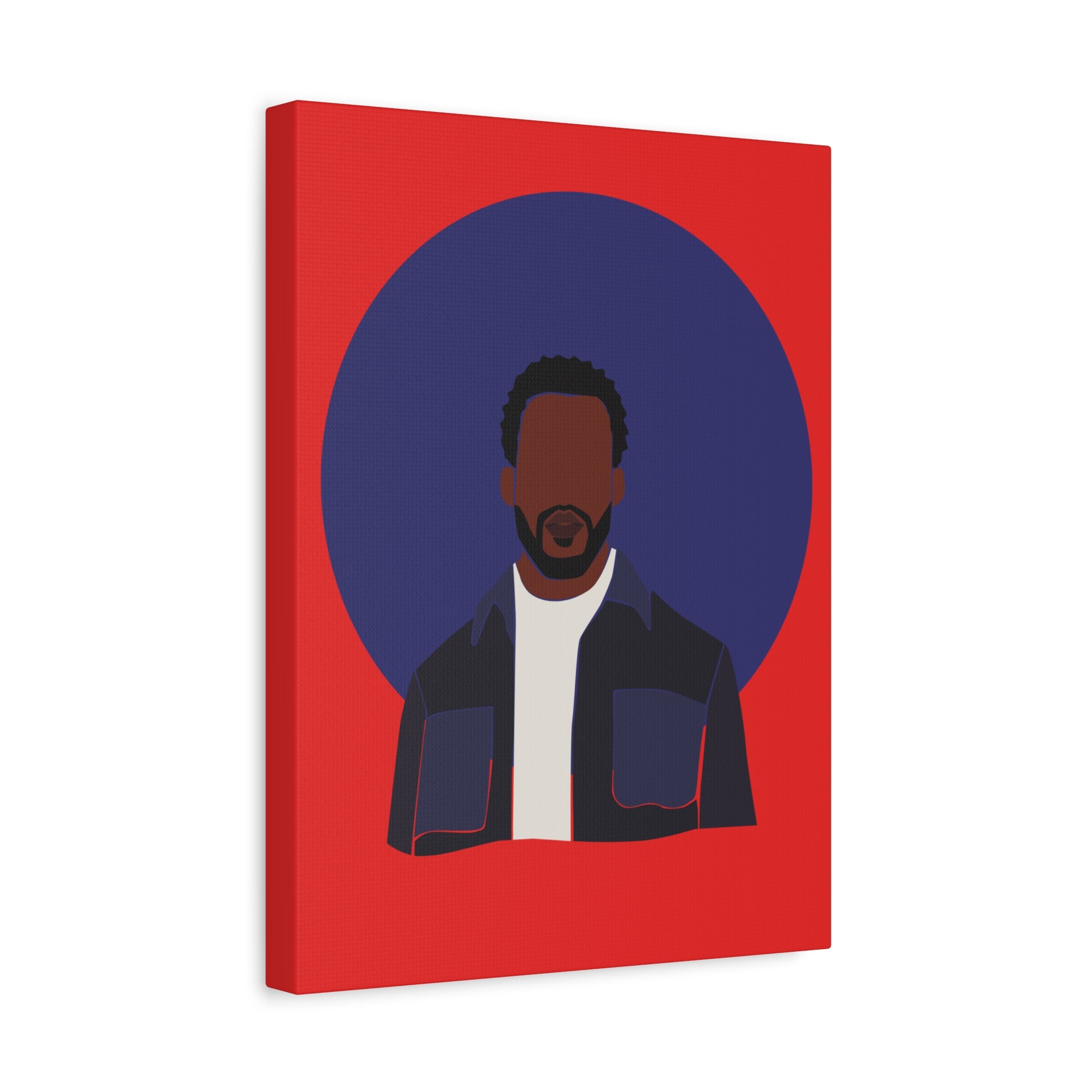 Minimalist Male Abstract — Canvas Art