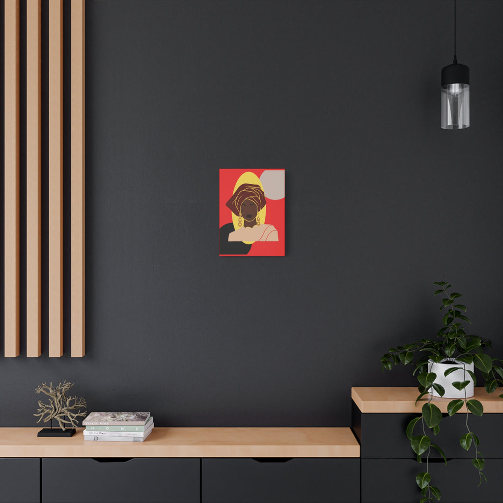 African Lady — Canvas Art