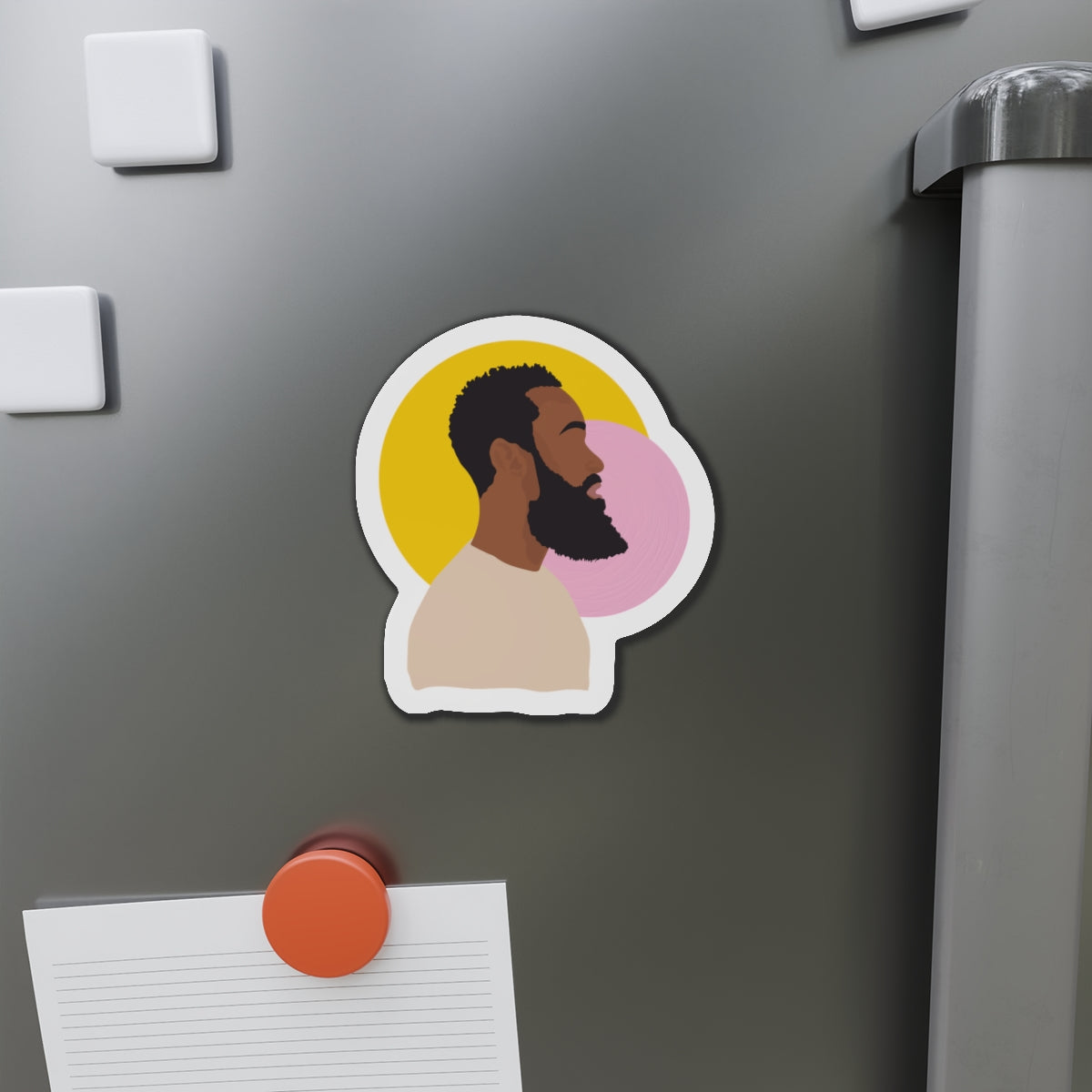 Bearded Profile – Magnet