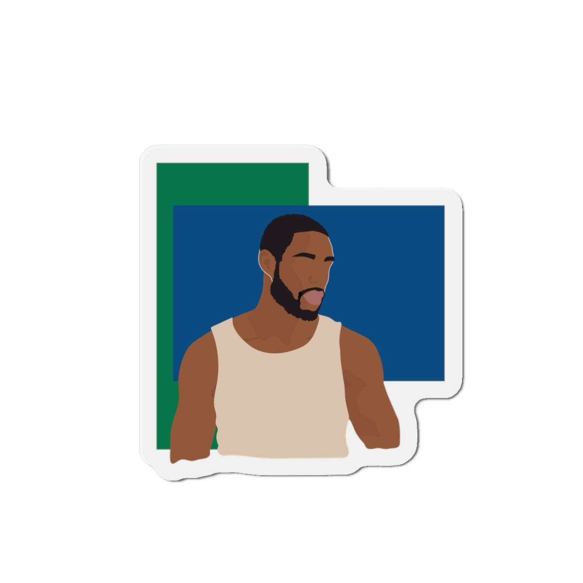 Modern Portrait — Magnet