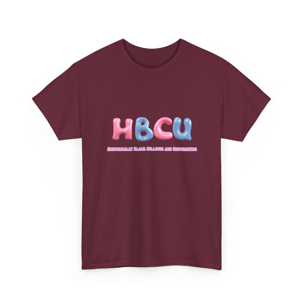 HBCU Balloon Letter Tee — Empowerment Tee Shirt