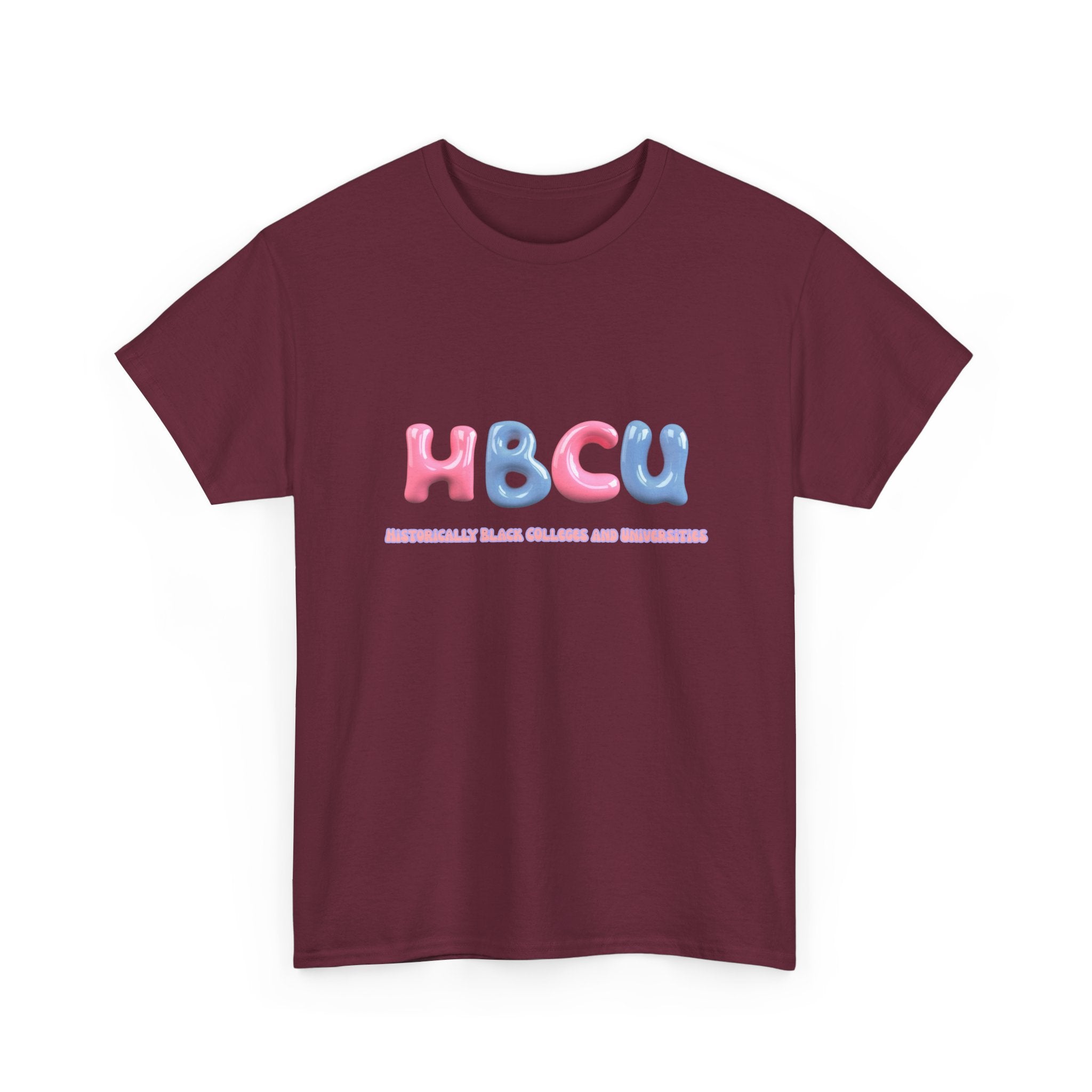 HBCU Balloon Letter Tee — Empowerment Tee Shirt
