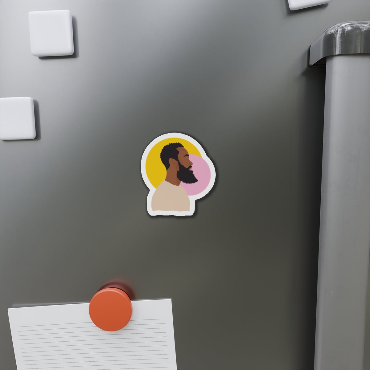 Bearded Profile – Magnet