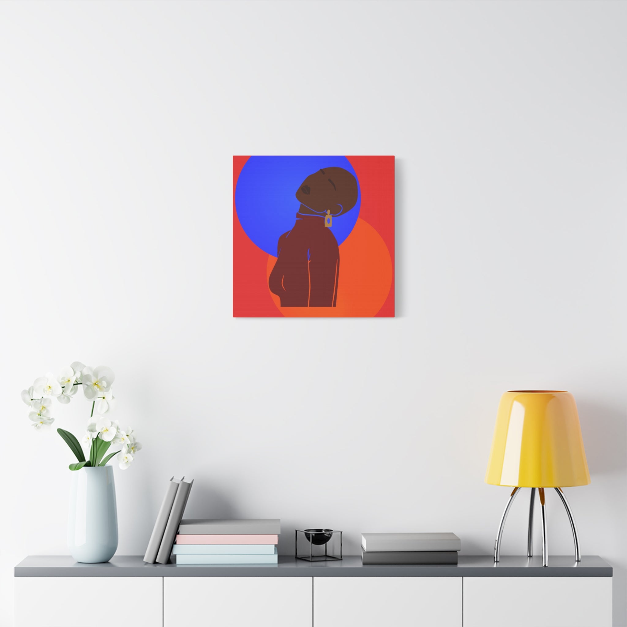 Bold Abstract Woman — Canvas Art
