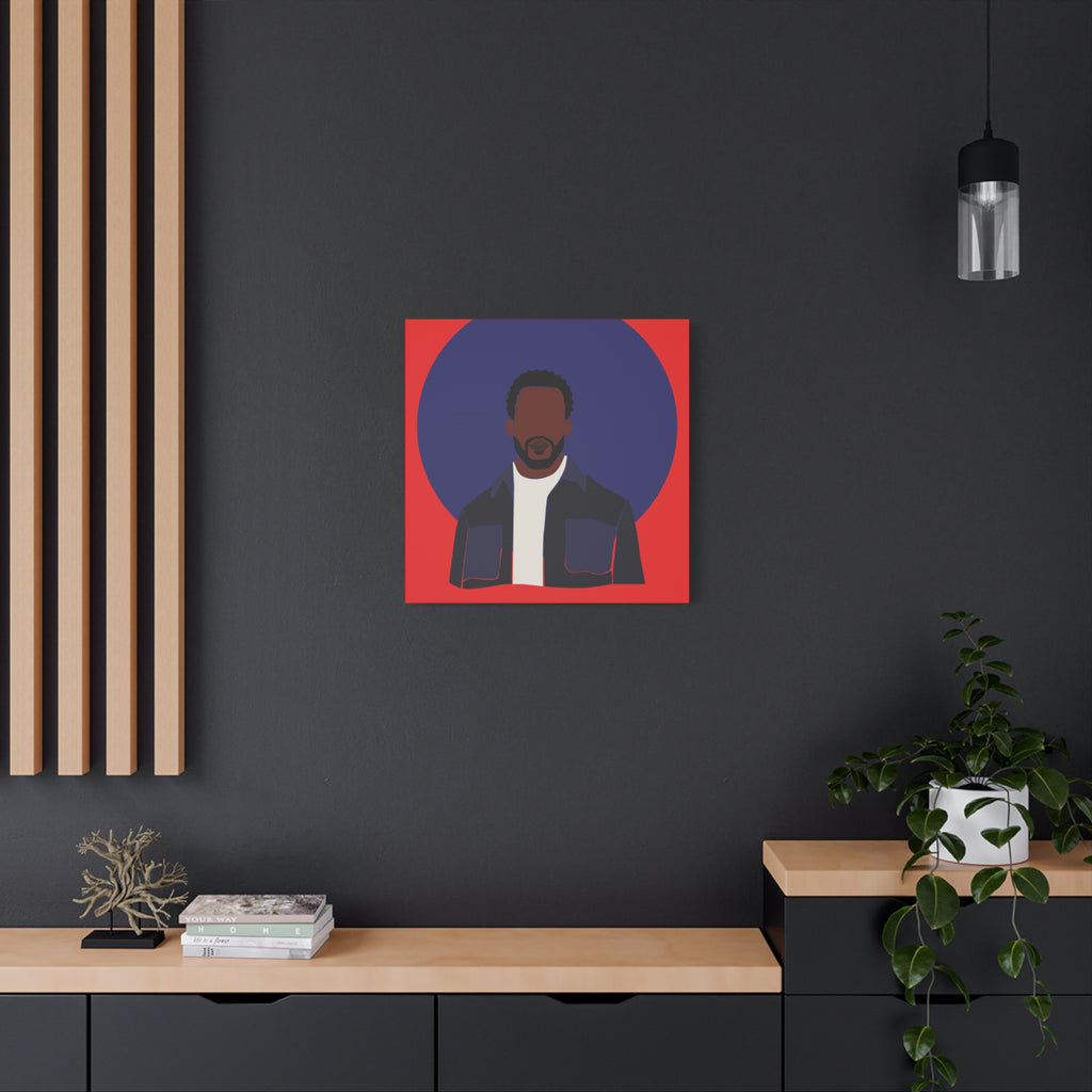 Minimalist Male Abstract — Canvas Art