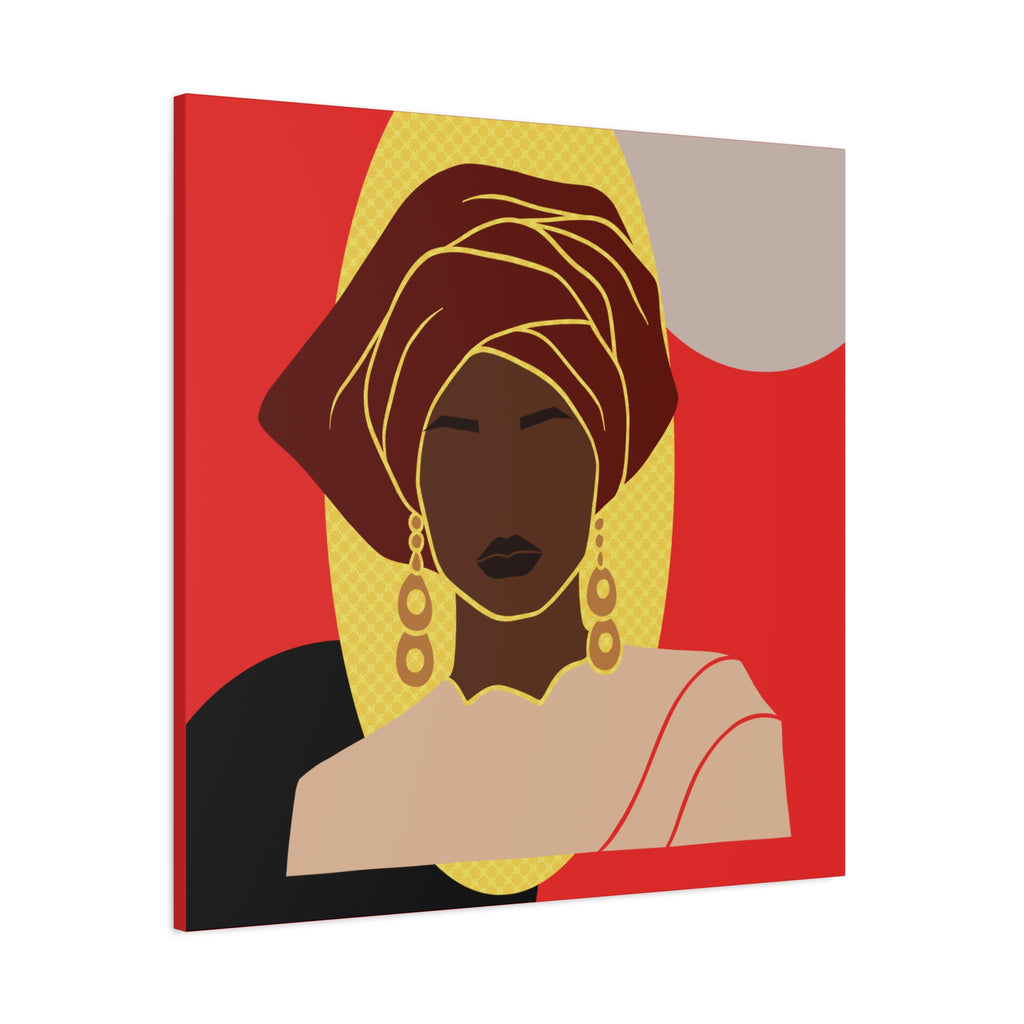 African Lady — Canvas Art