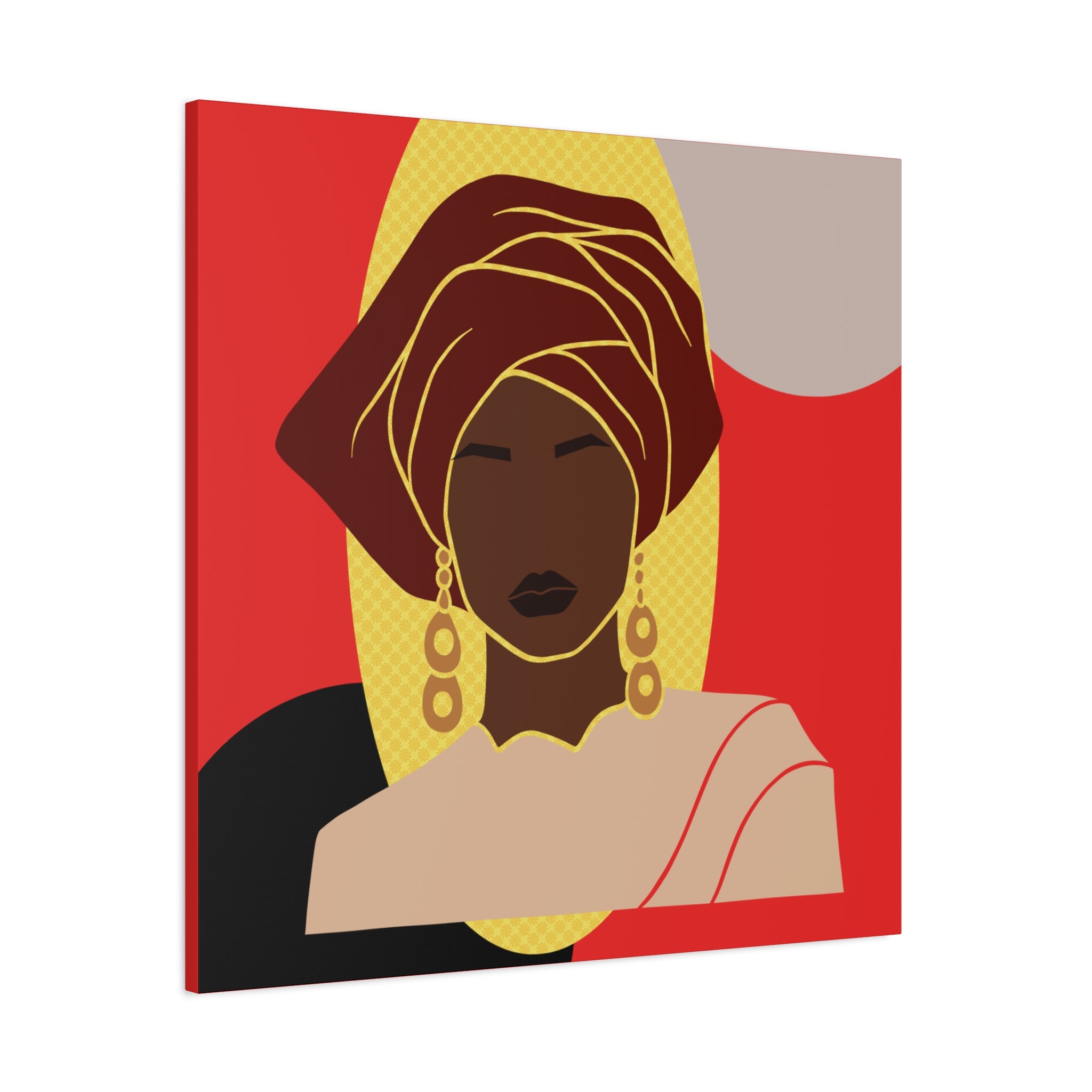 African Lady — Canvas Art