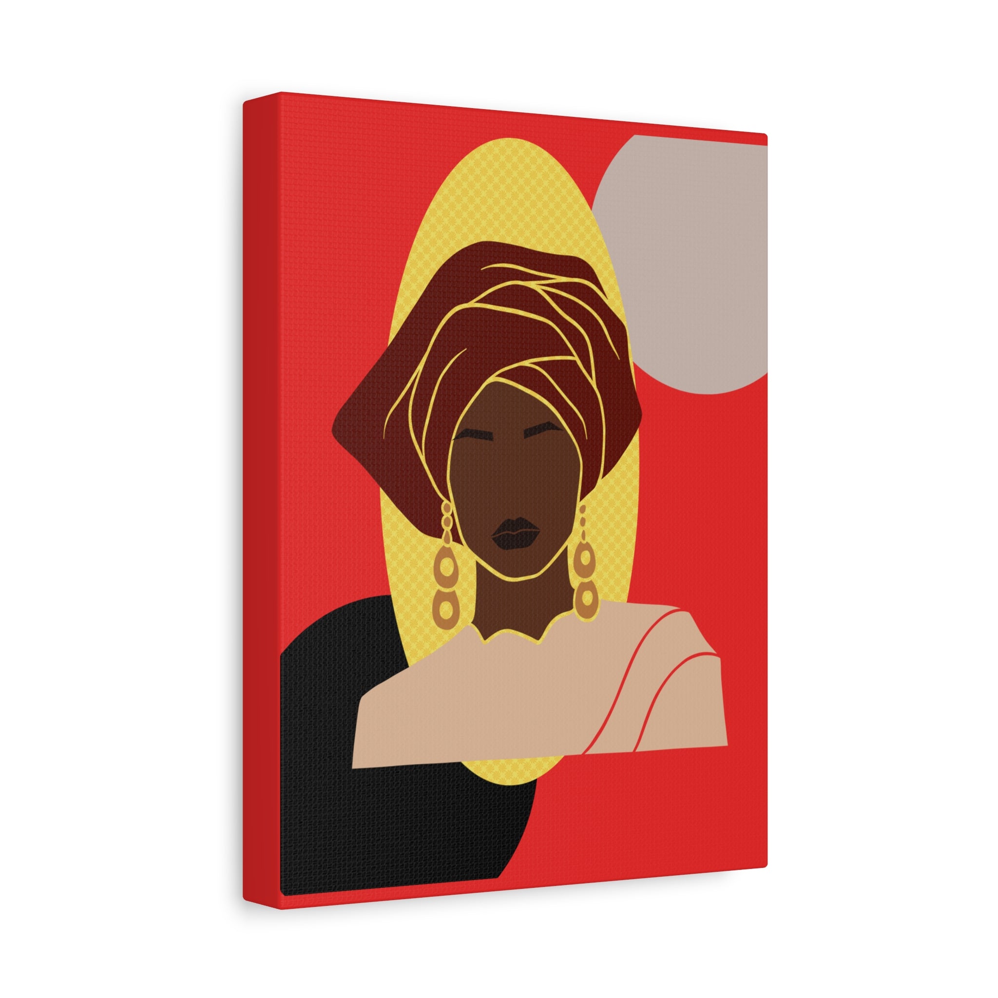 African Lady — Canvas Art