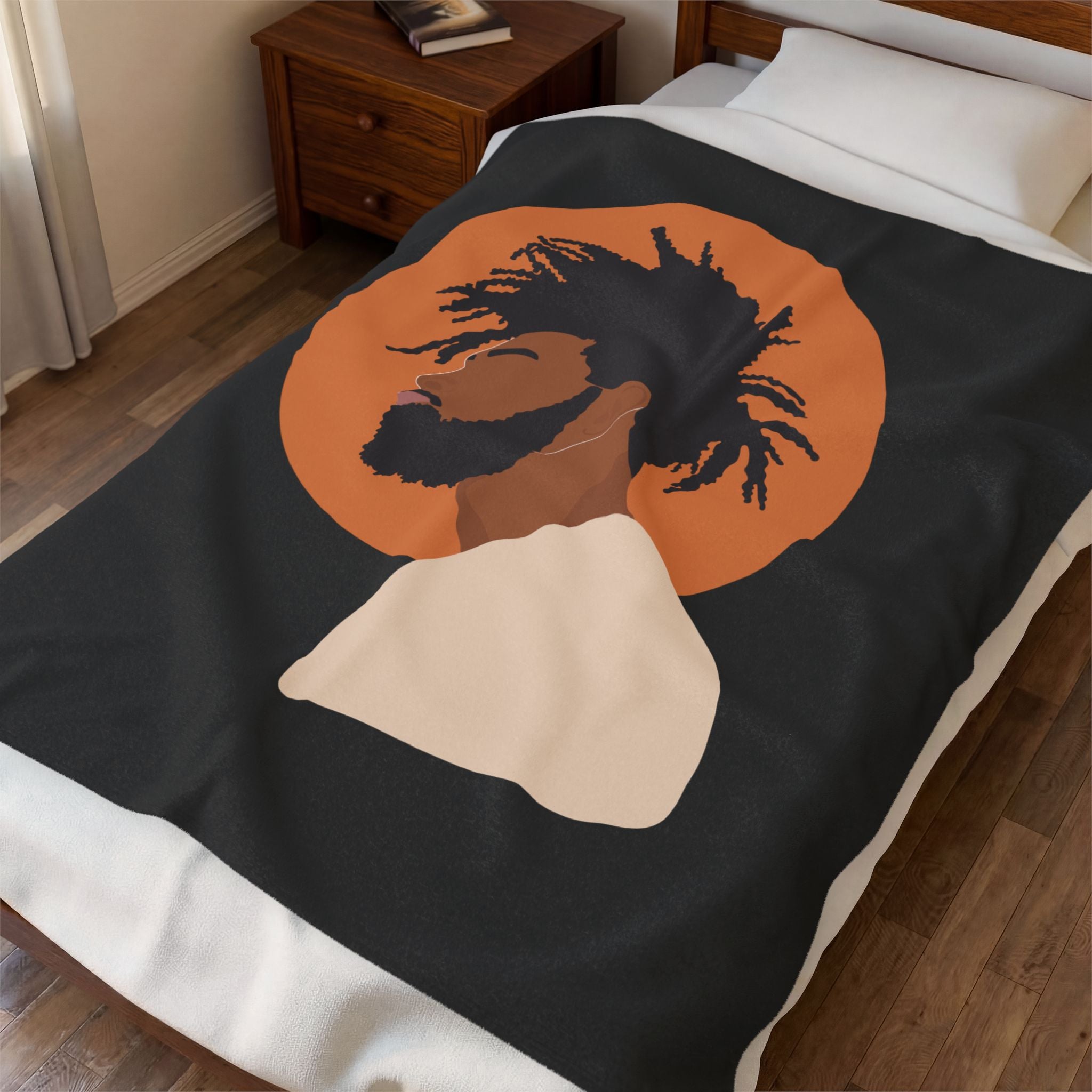Black Man Silhouette – Blanket