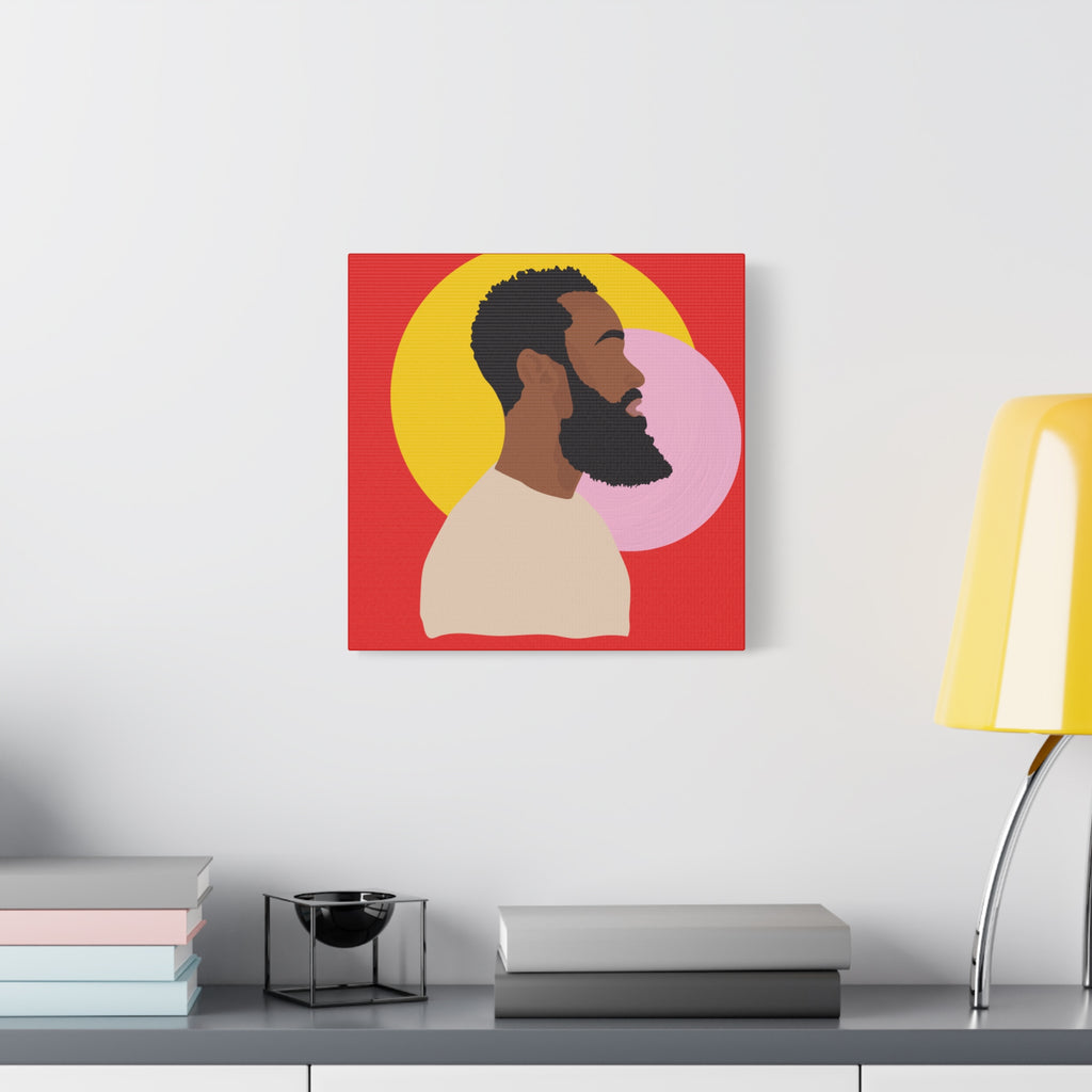Bearded Man - Canvas Art