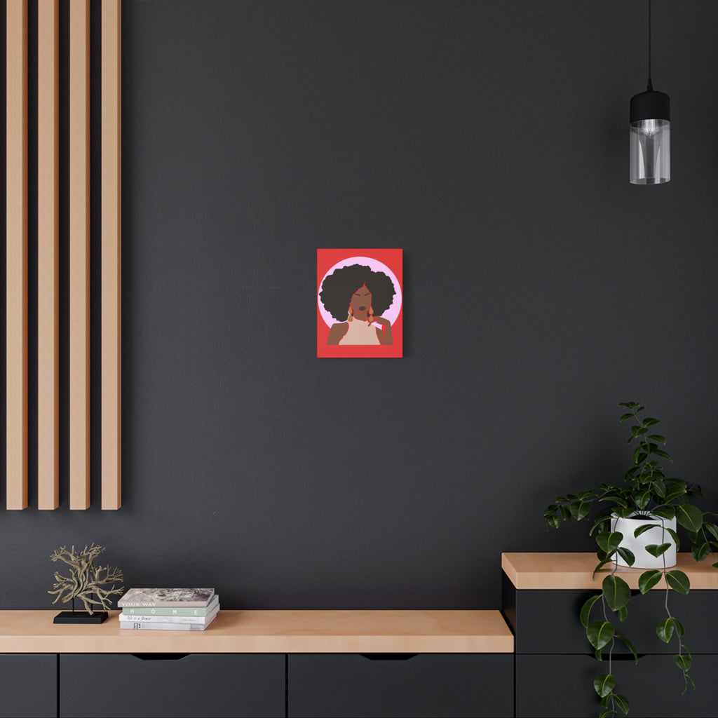 Afro Woman — Art Canvas