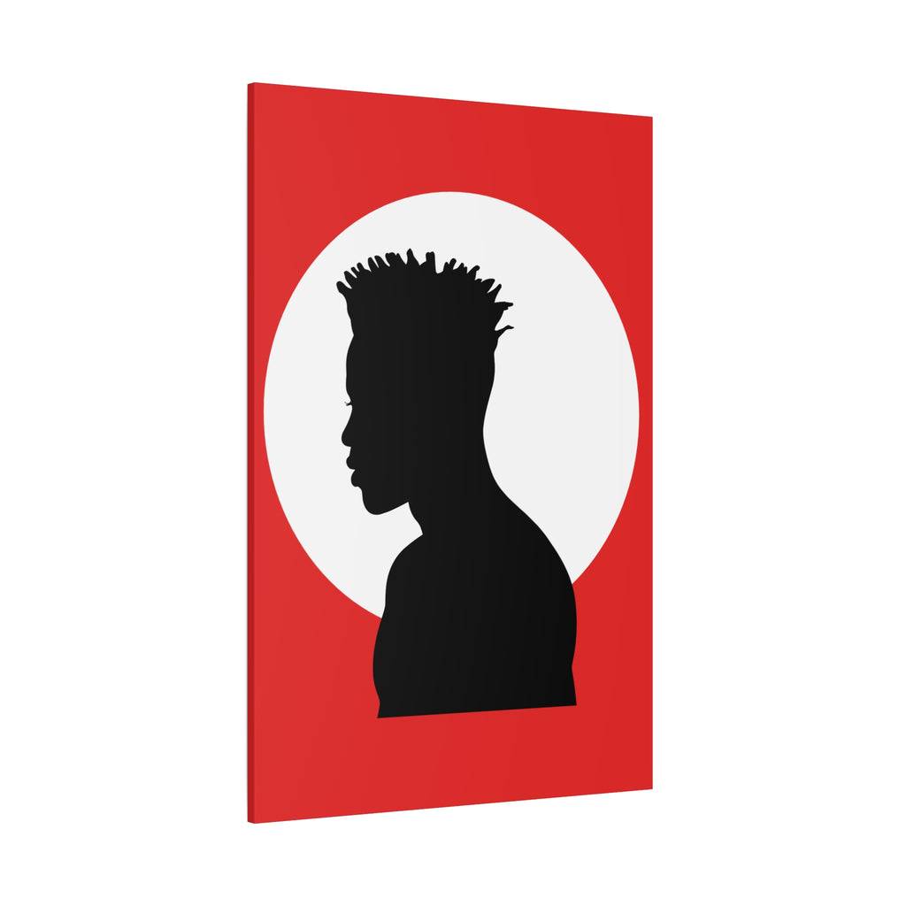 Male Silhouette — Canvas Art
