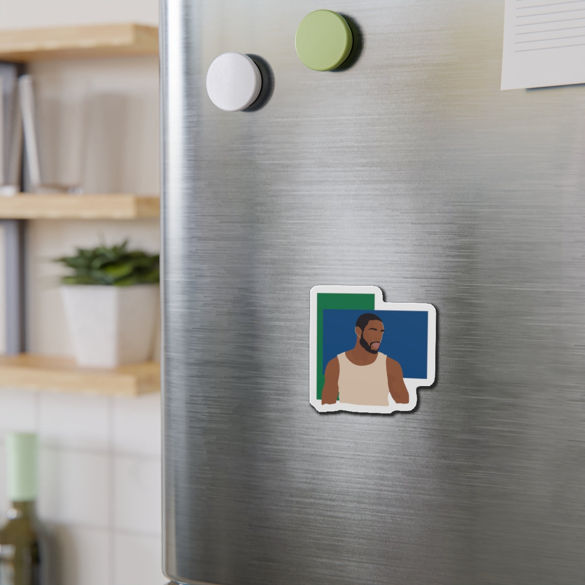 Modern Portrait — Magnet